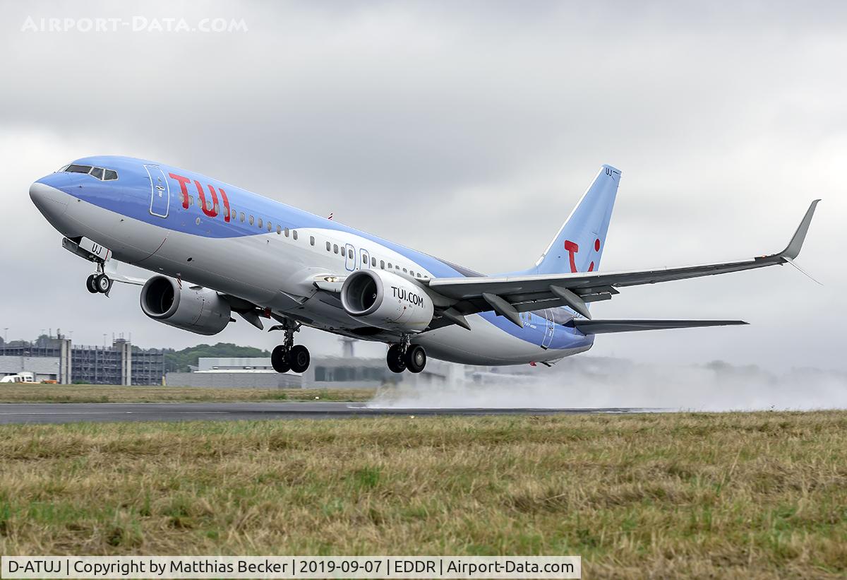 D-ATUJ, 2012 Boeing 737-8K5 C/N 39923, D-ATUJ