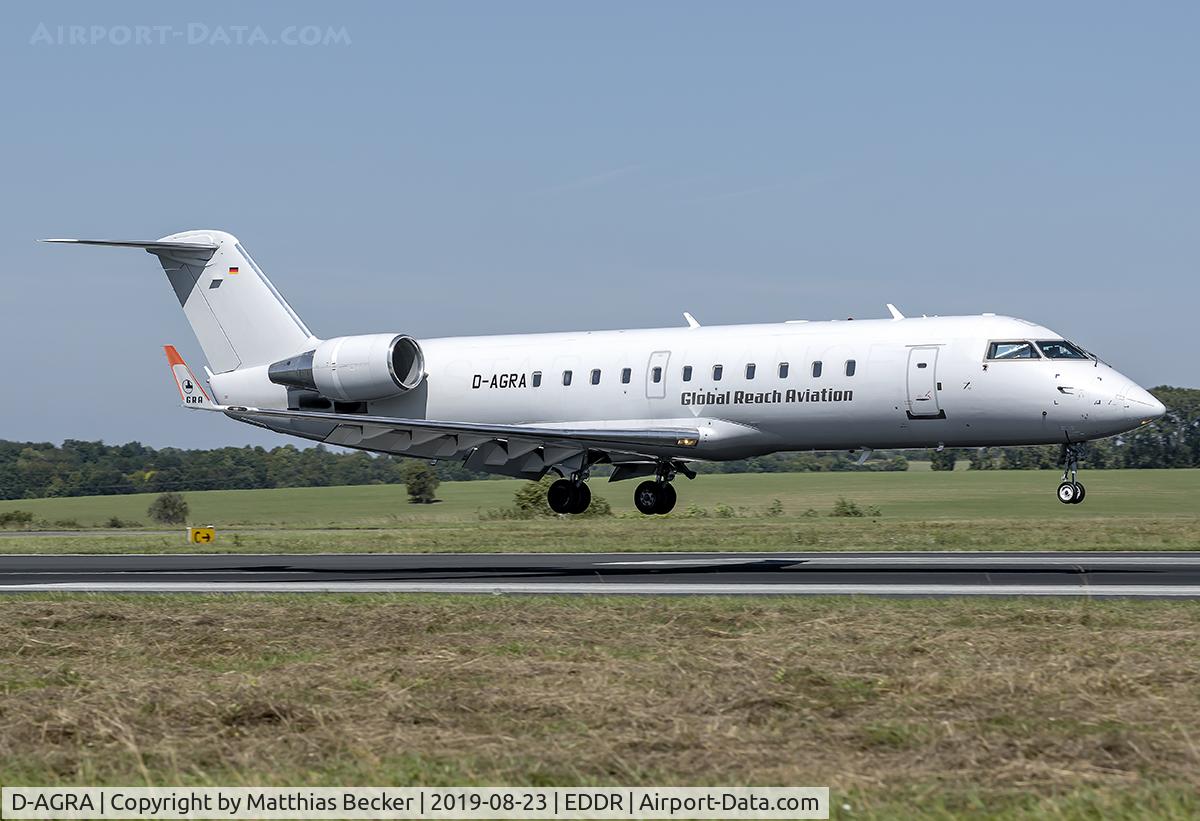 D-AGRA, 2000 Canadair CRJ-200LR (CL-600-2B19) C/N 7384, D-AGRA