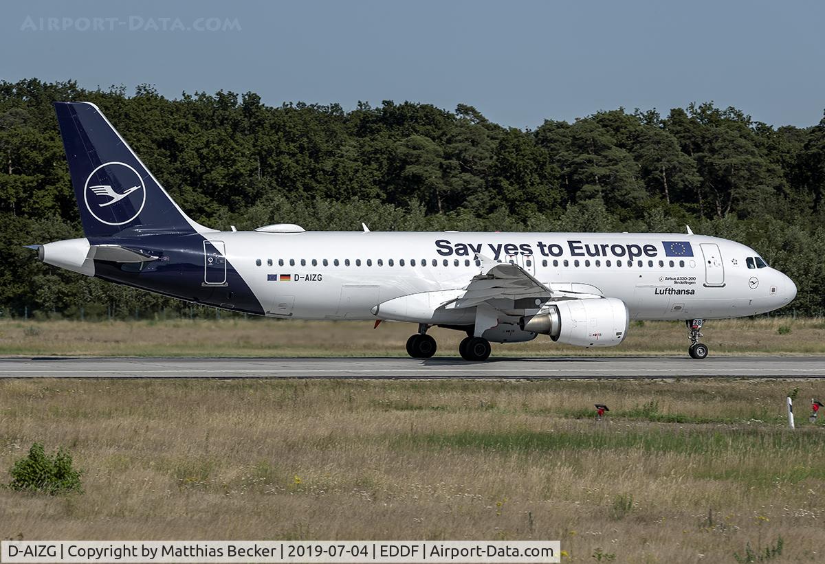 D-AIZG, 2010 Airbus A320-214 C/N 4324, D-AIZG