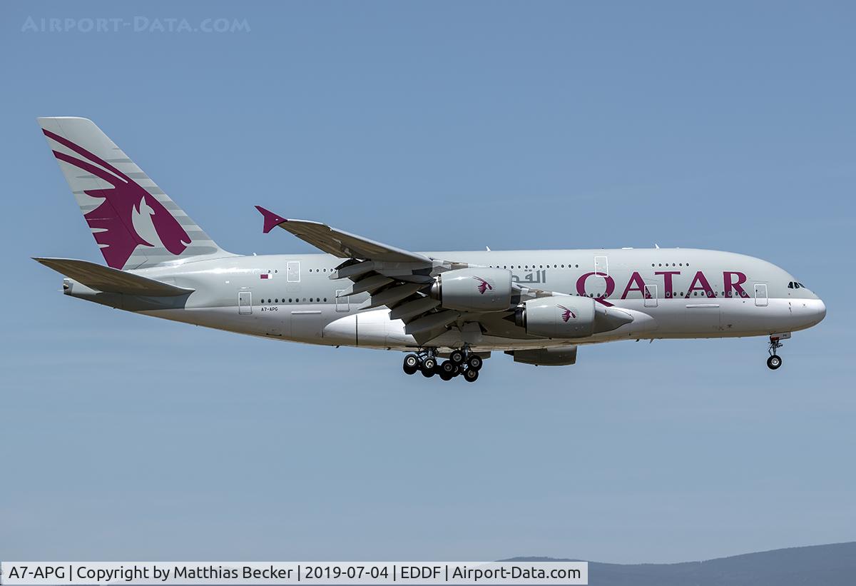 A7-APG, 2016 Airbus A380-861 C/N 193, A7-APG
