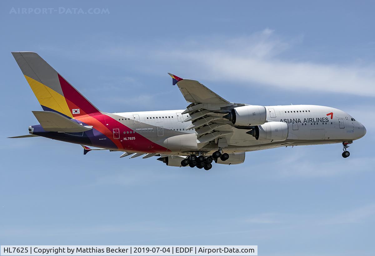 HL7625, 2013 Airbus A380-841 C/N 152, HL7625
