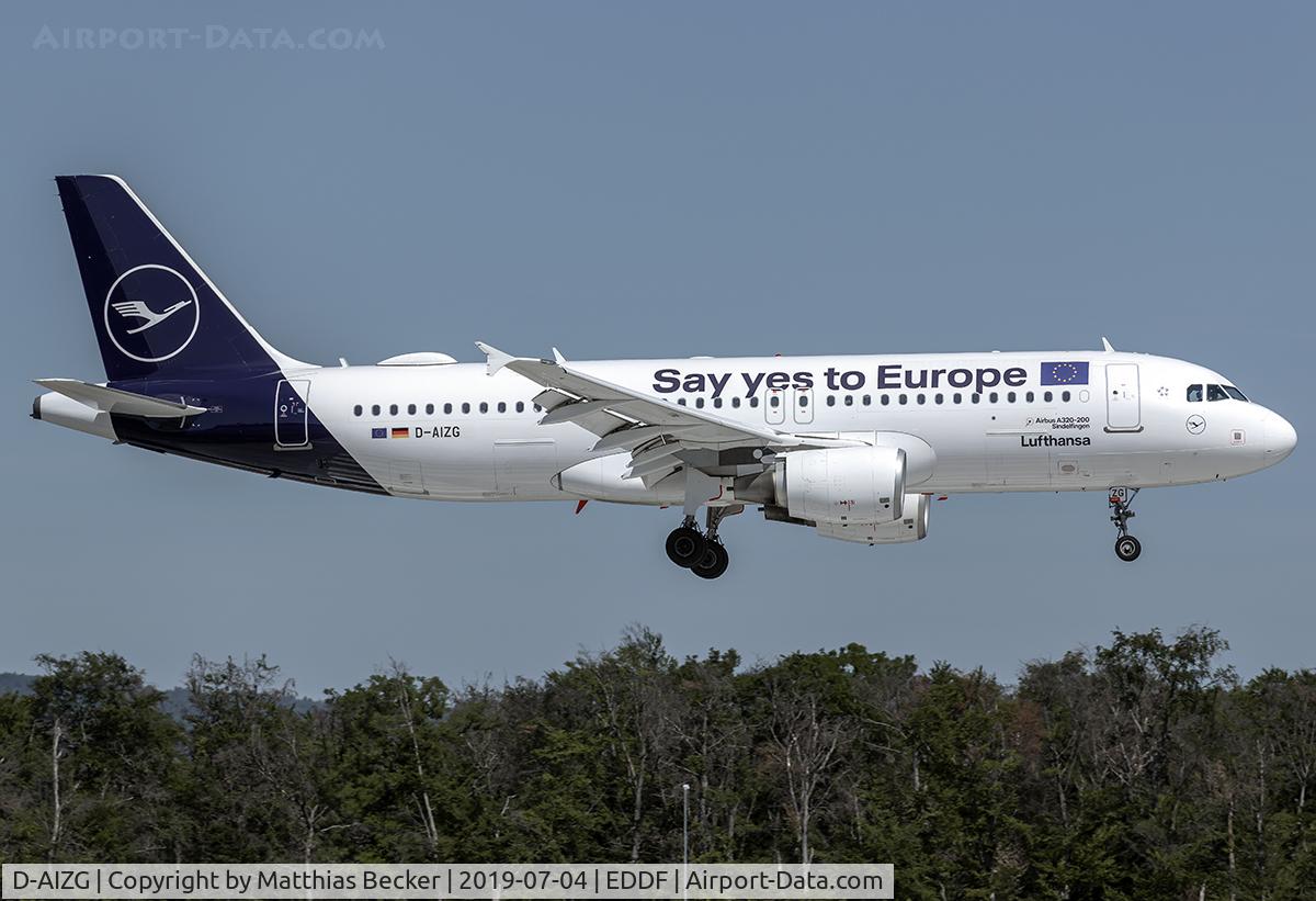D-AIZG, 2010 Airbus A320-214 C/N 4324, D-AIZG