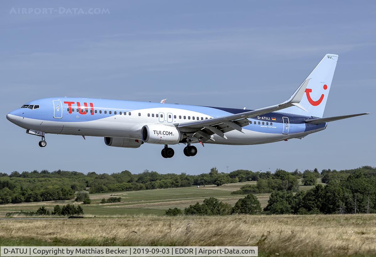 D-ATUJ, 2012 Boeing 737-8K5 C/N 39923, D-ATUJ