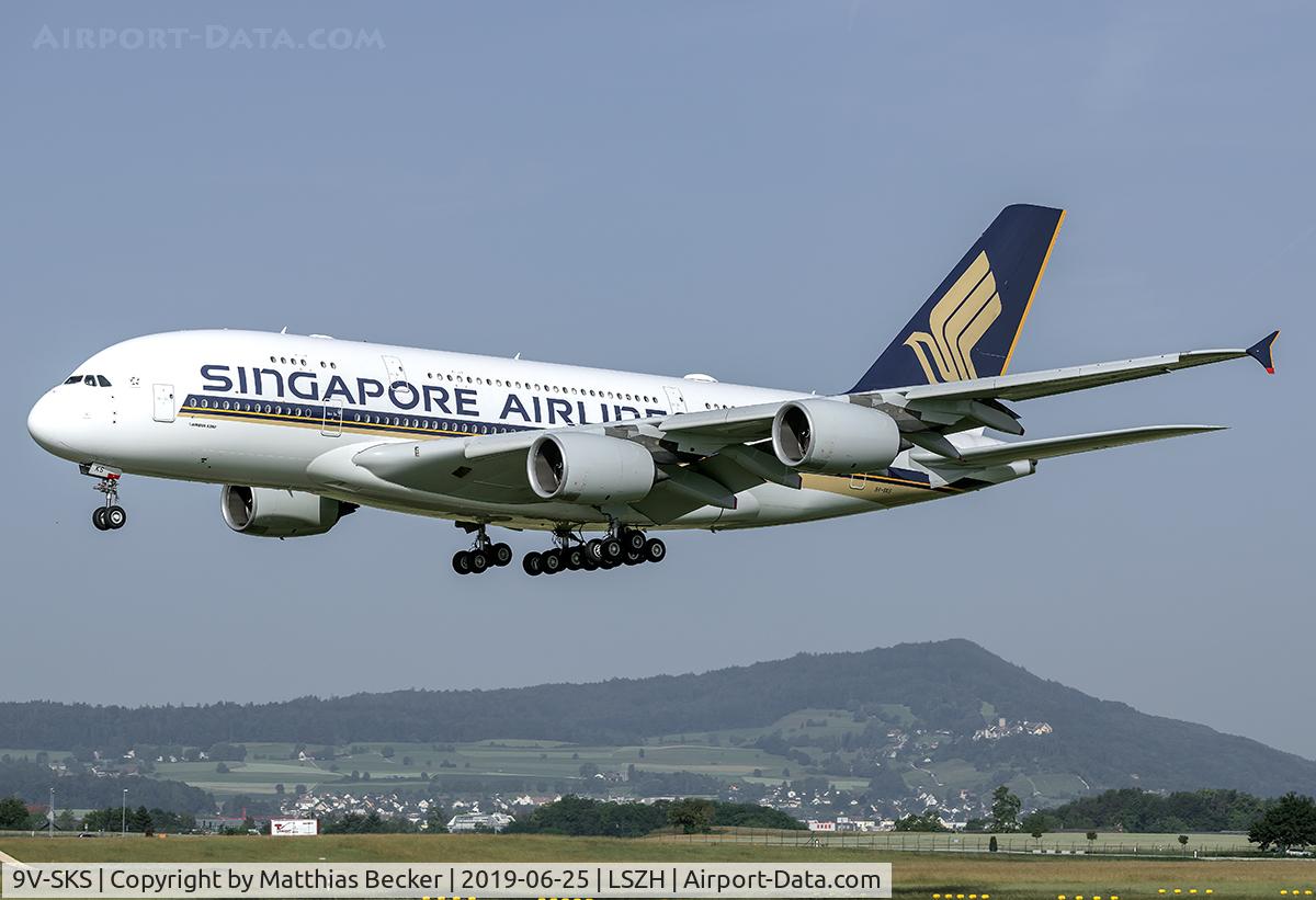 9V-SKS, 2012 Airbus A380-841 C/N 085, 9V-SKS