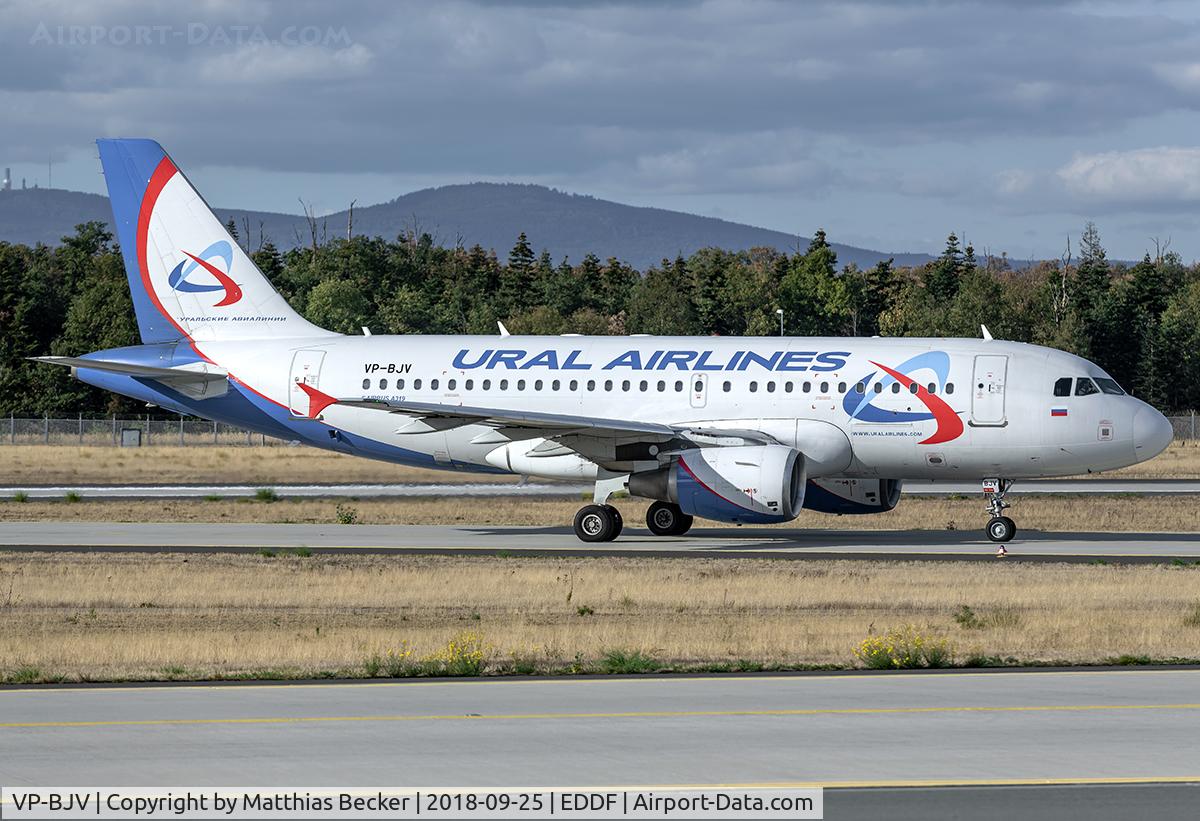 VP-BJV, 2001 Airbus A319-112 C/N 1603, VP-BJV