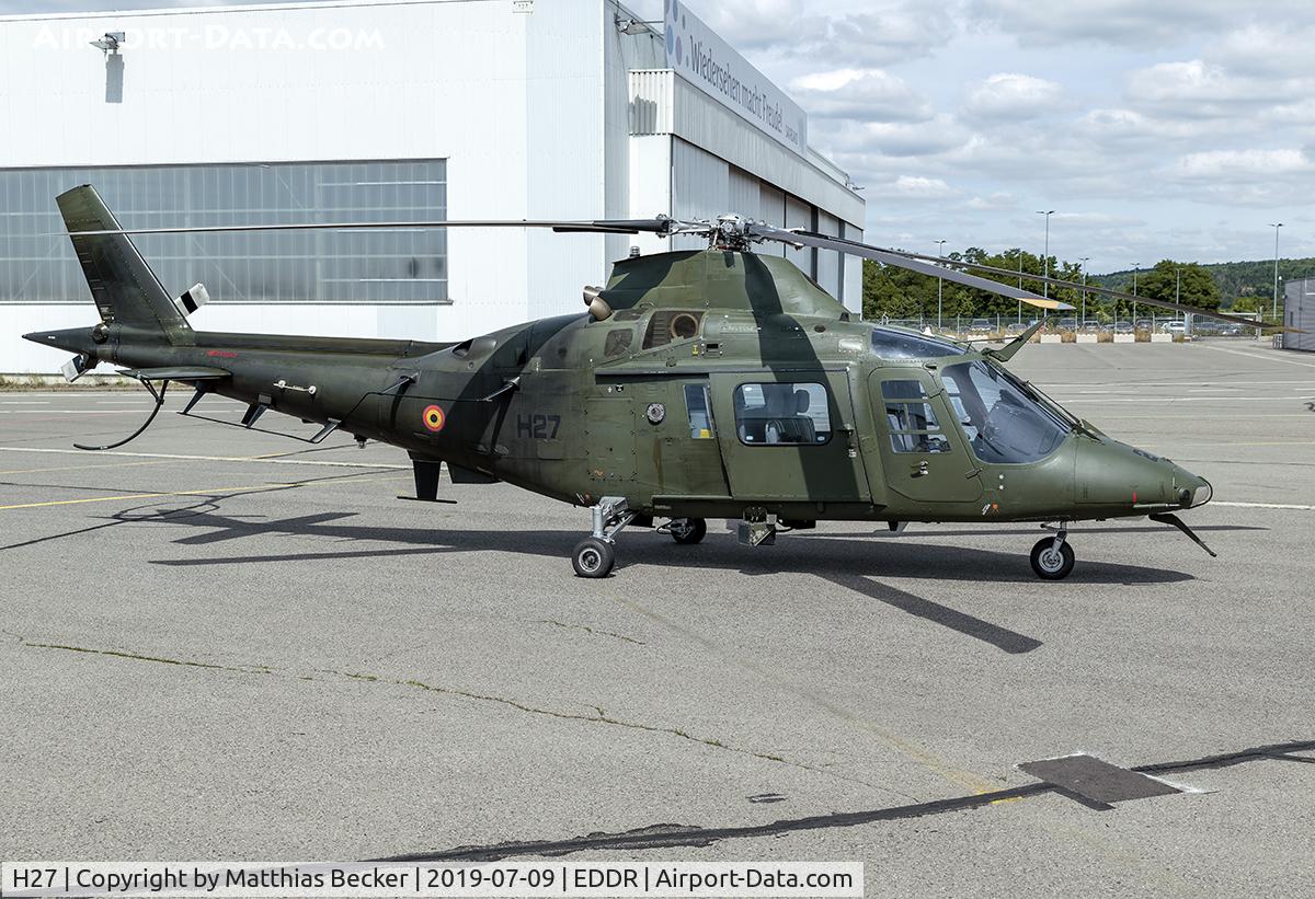 H27, 1993 Agusta A-109BA C/N 0327, H27..