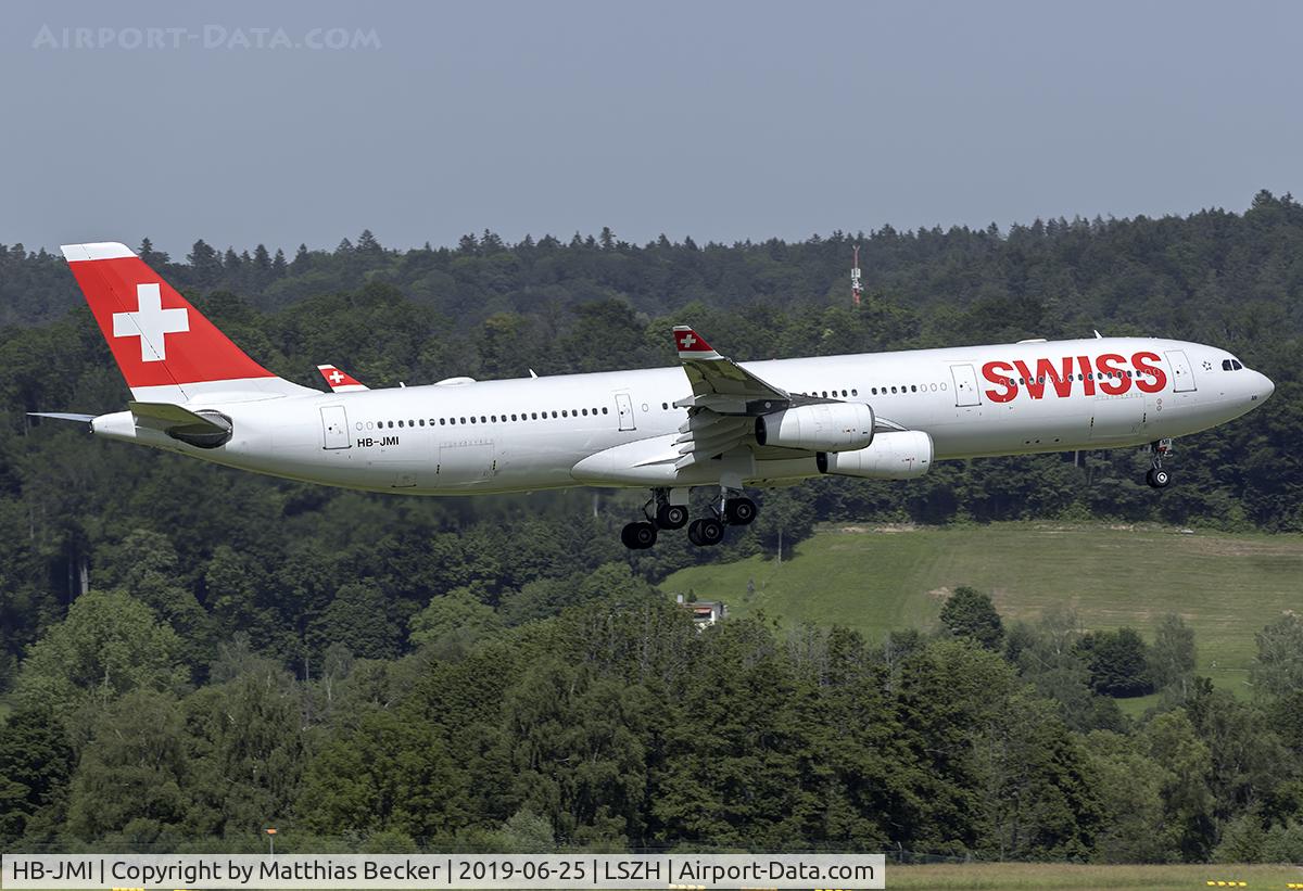 HB-JMI, 2004 Airbus A340-313 C/N 598, HB-JMI