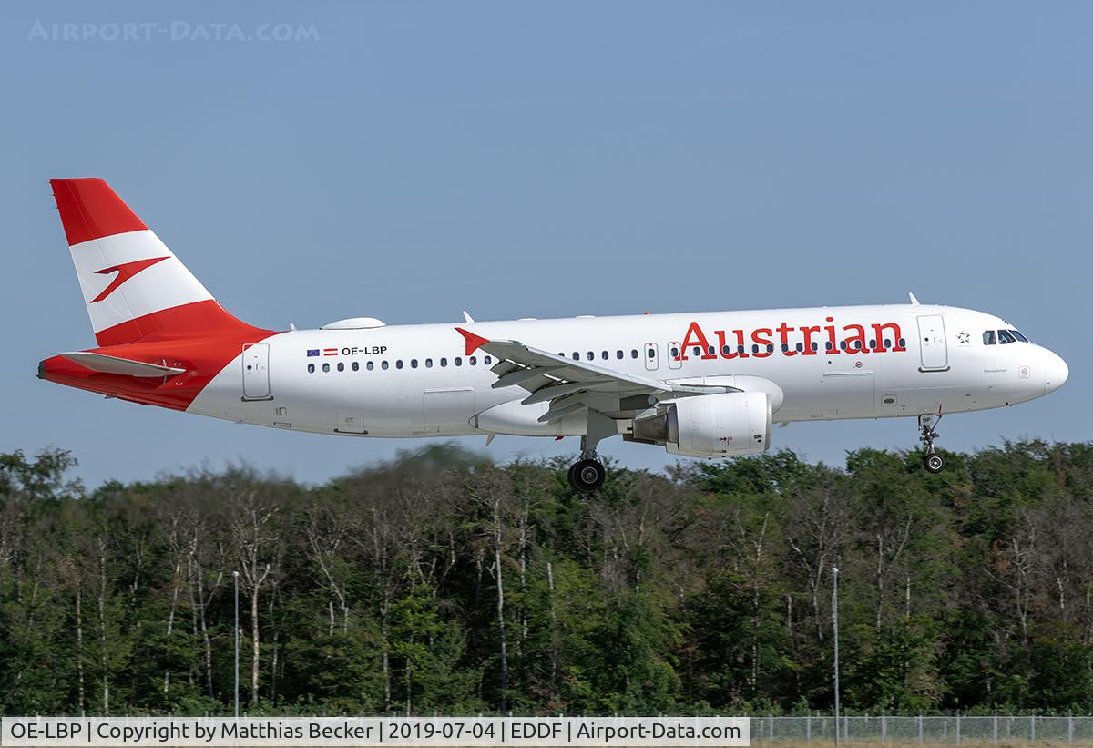 OE-LBP, 1998 Airbus A320-214 C/N 797, OE-LBP