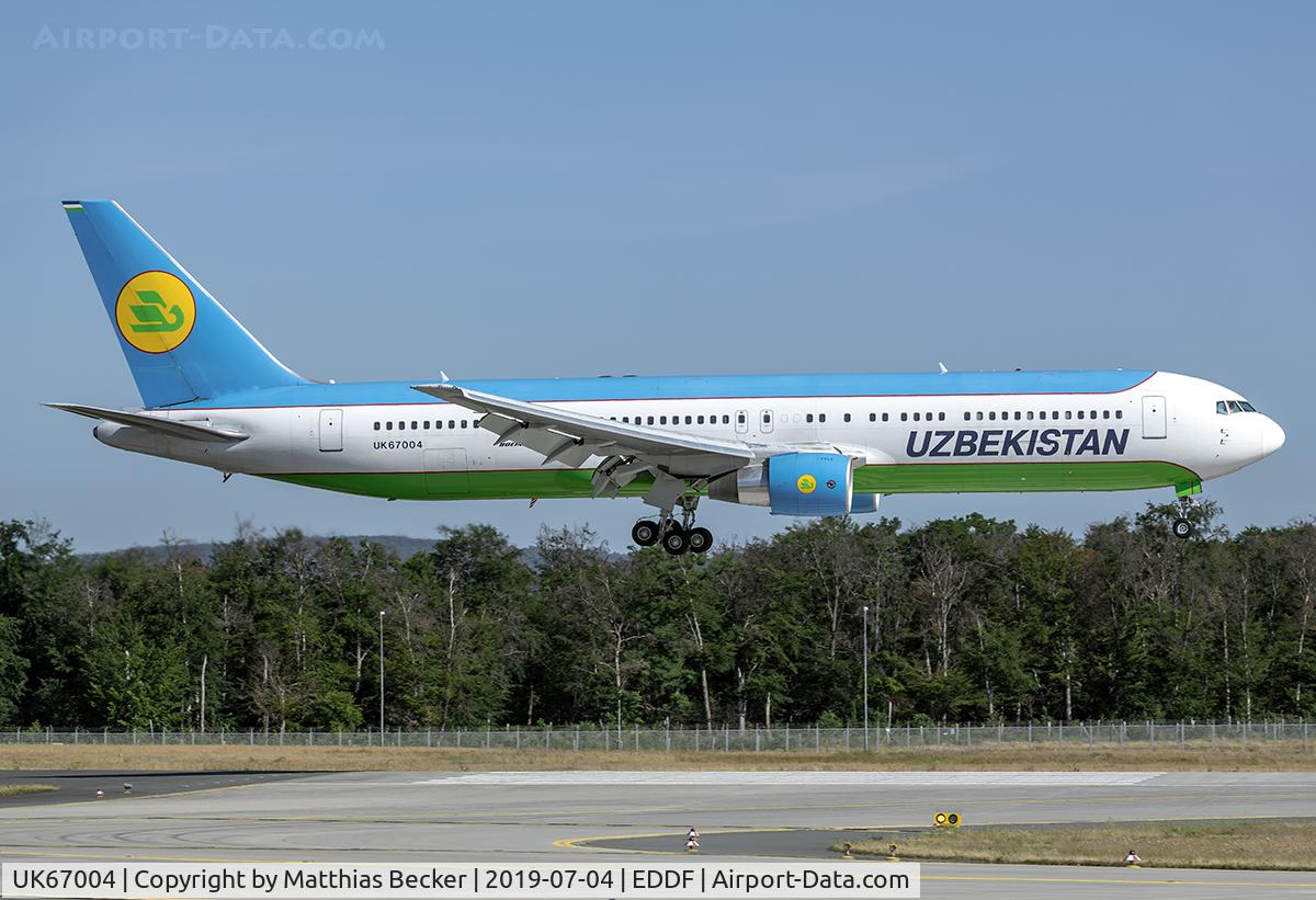 UK67004, 2012 Boeing 767-33PER C/N 40536, UK67004