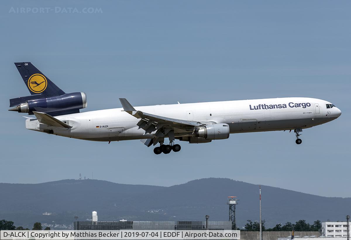 D-ALCK, 2000 McDonnell Douglas MD-11F C/N 48803, D-ALCK