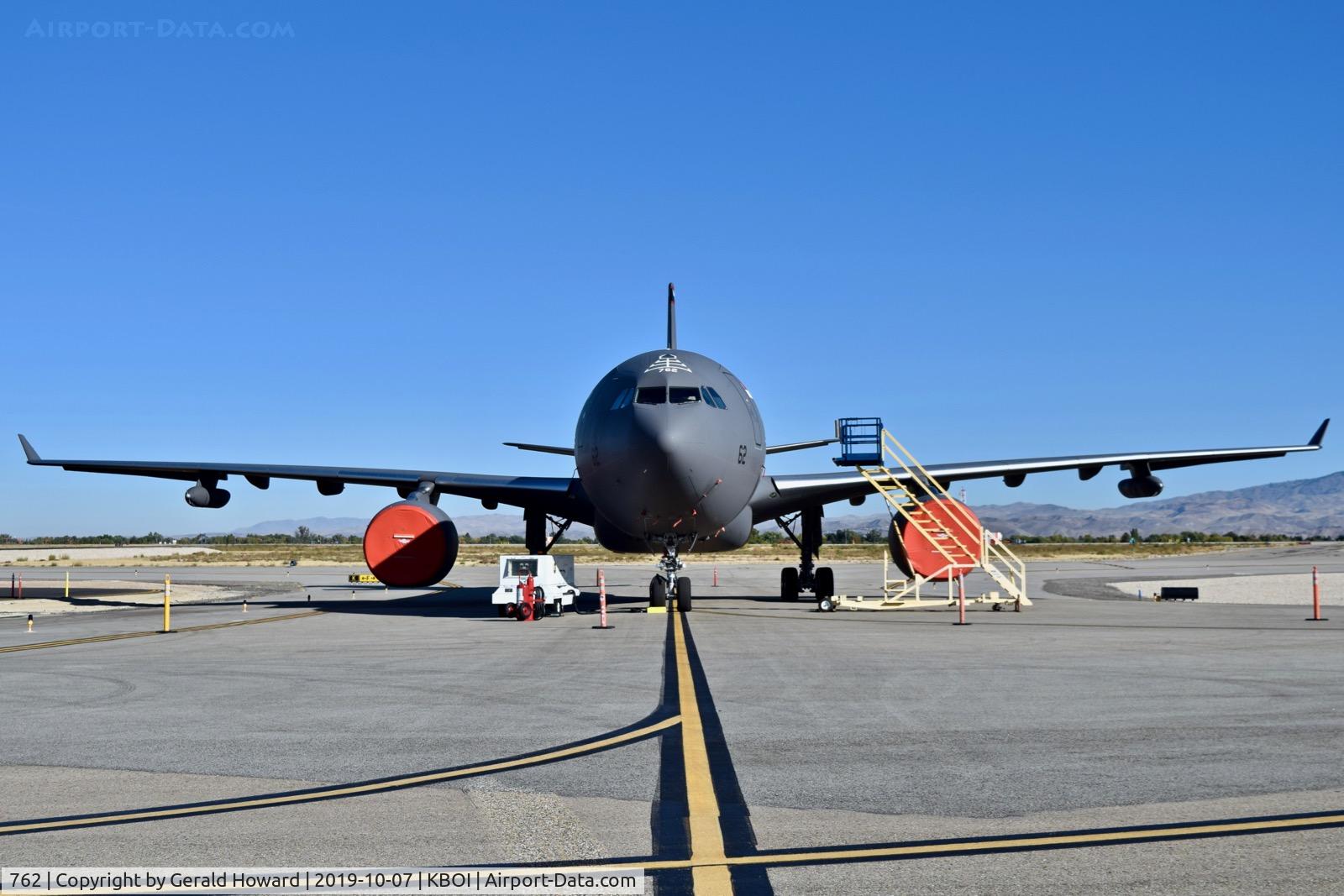 762, 2018 Airbus A330-243-MRTT C/N 1799, Parked on Taxiway Kilo.