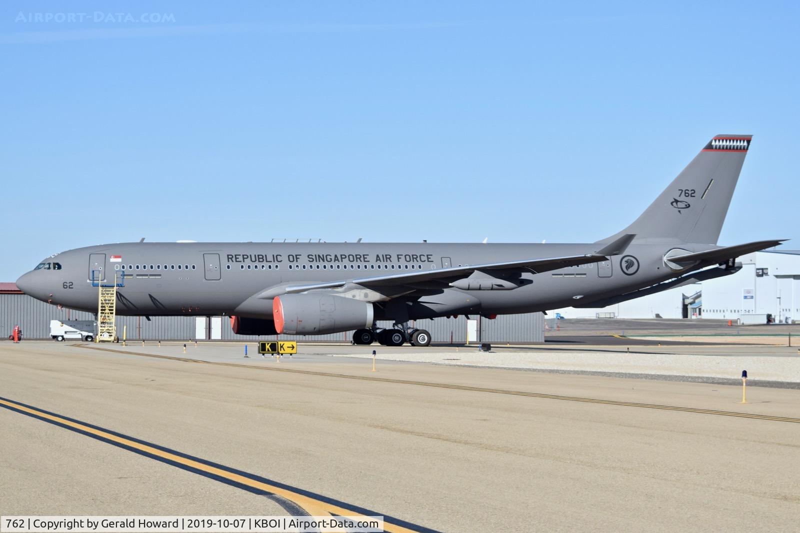 762, 2018 Airbus A330-243-MRTT C/N 1799, Parked on Taxiway Kilo.