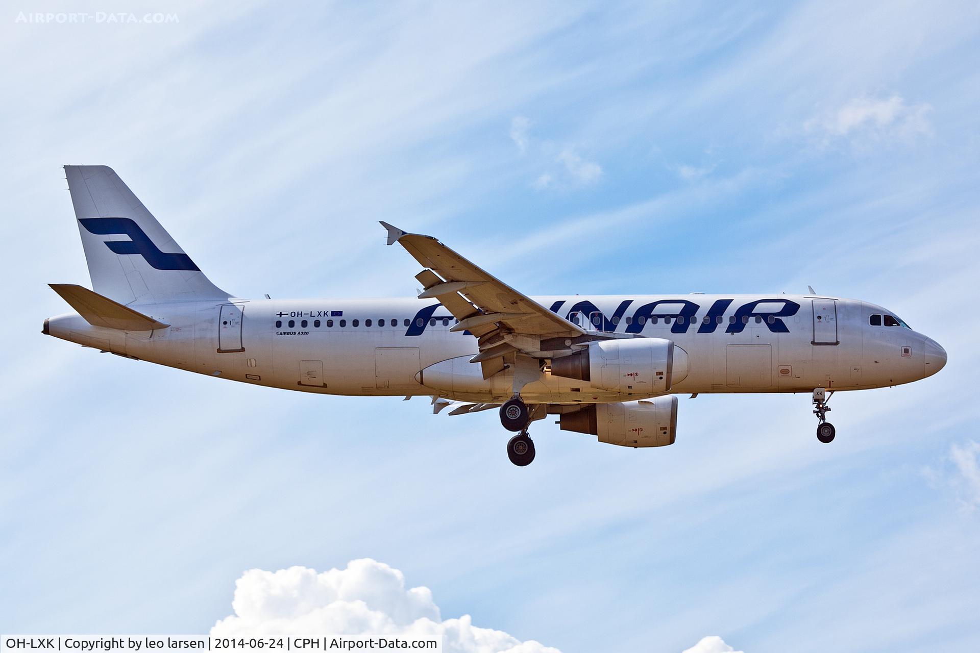 OH-LXK, 2003 Airbus A320-214 C/N 2065, Copenhagen 24.6.2014