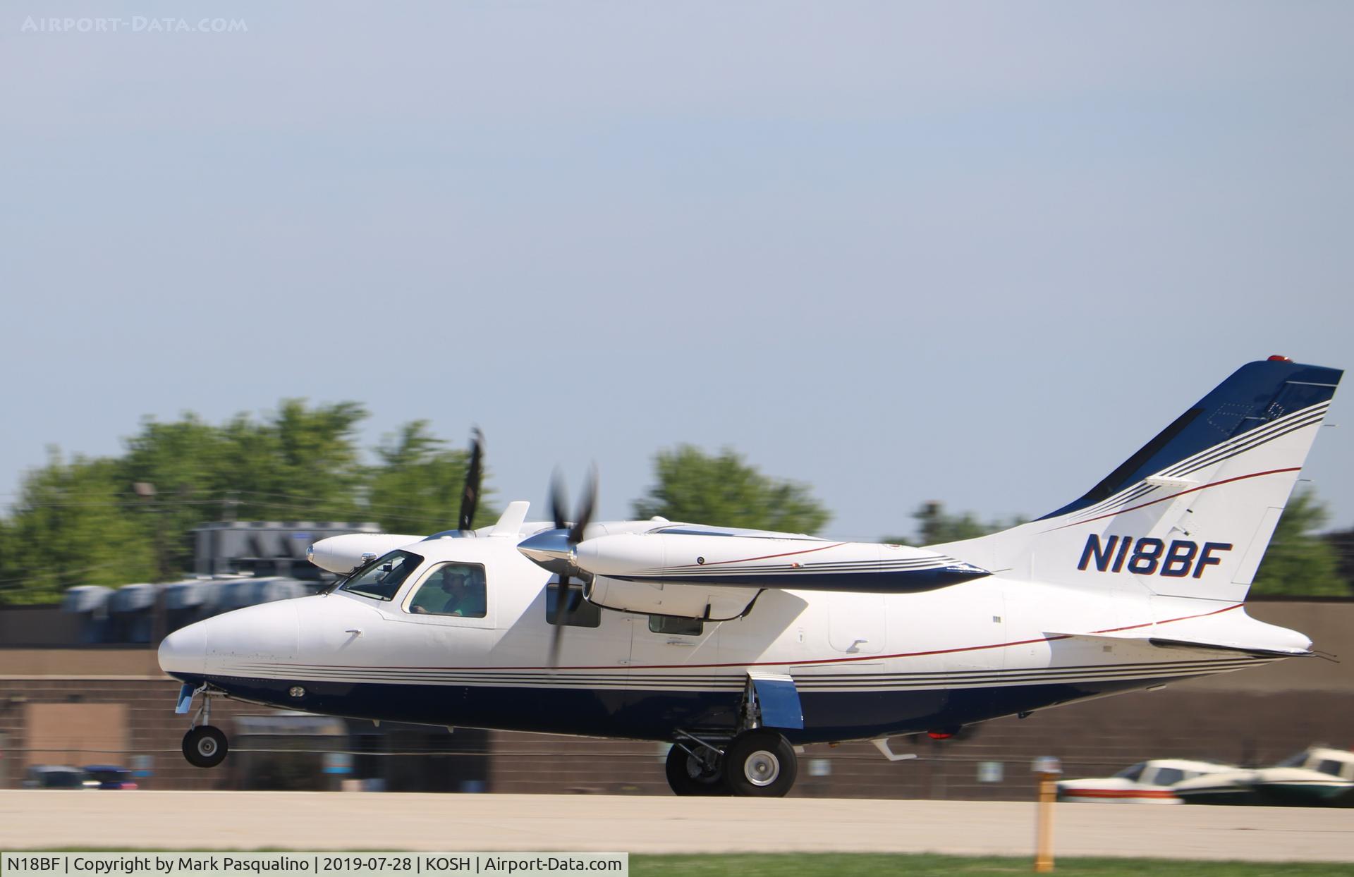 N18BF, 1969 Mitsubishi MU-2B-20 C/N 173, Mitsubishi MU-2-20