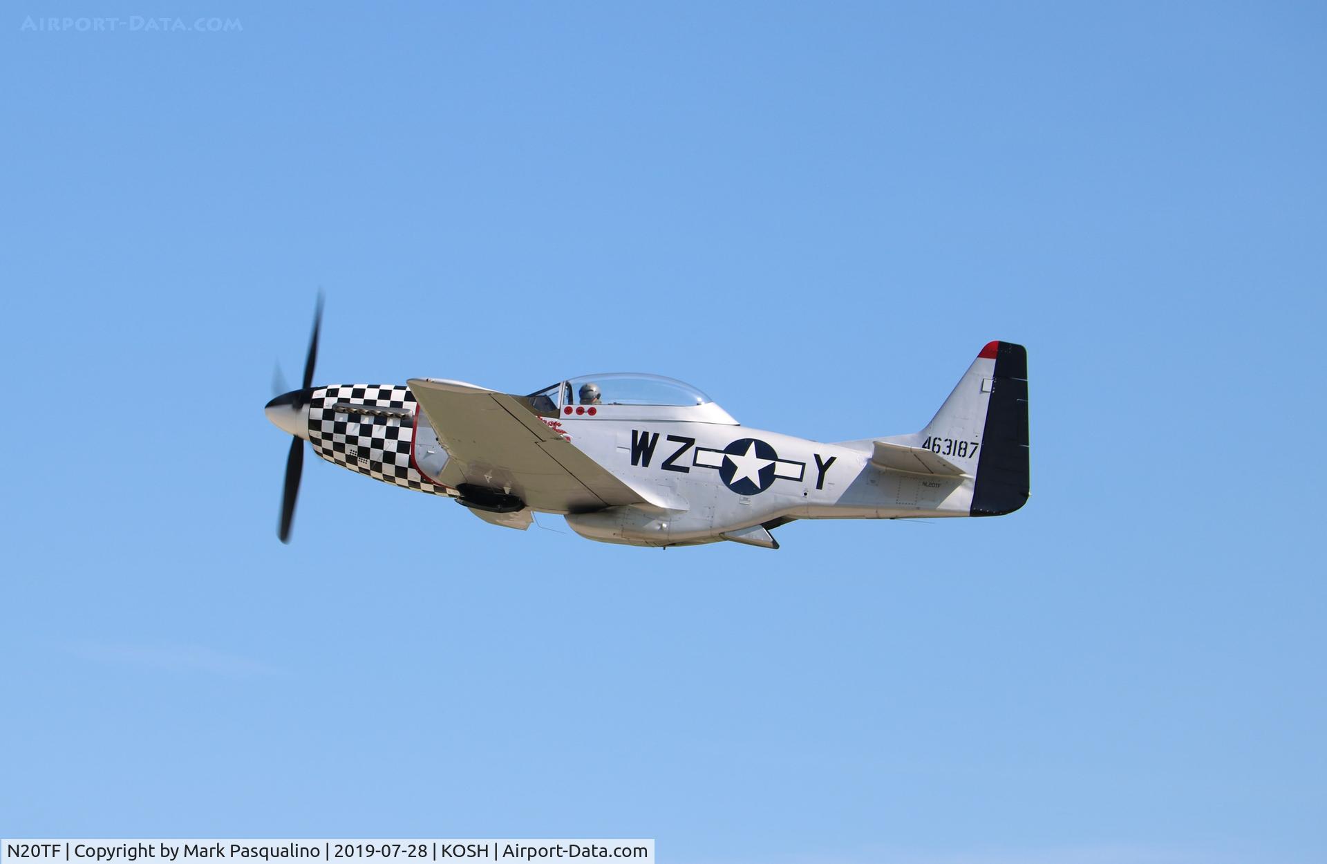N20TF, 1967 North American (Cavalier) TF-51D Mustang C/N AF67-14866, North American TF-51D