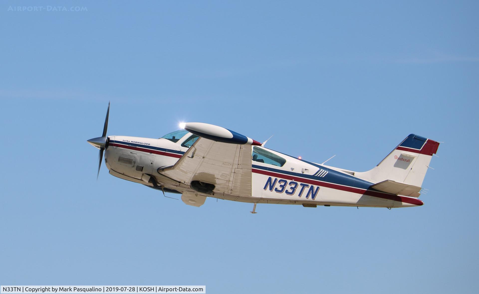N33TN, 1990 Beech F33A Bonanza C/N CE-1487, Beech F33A