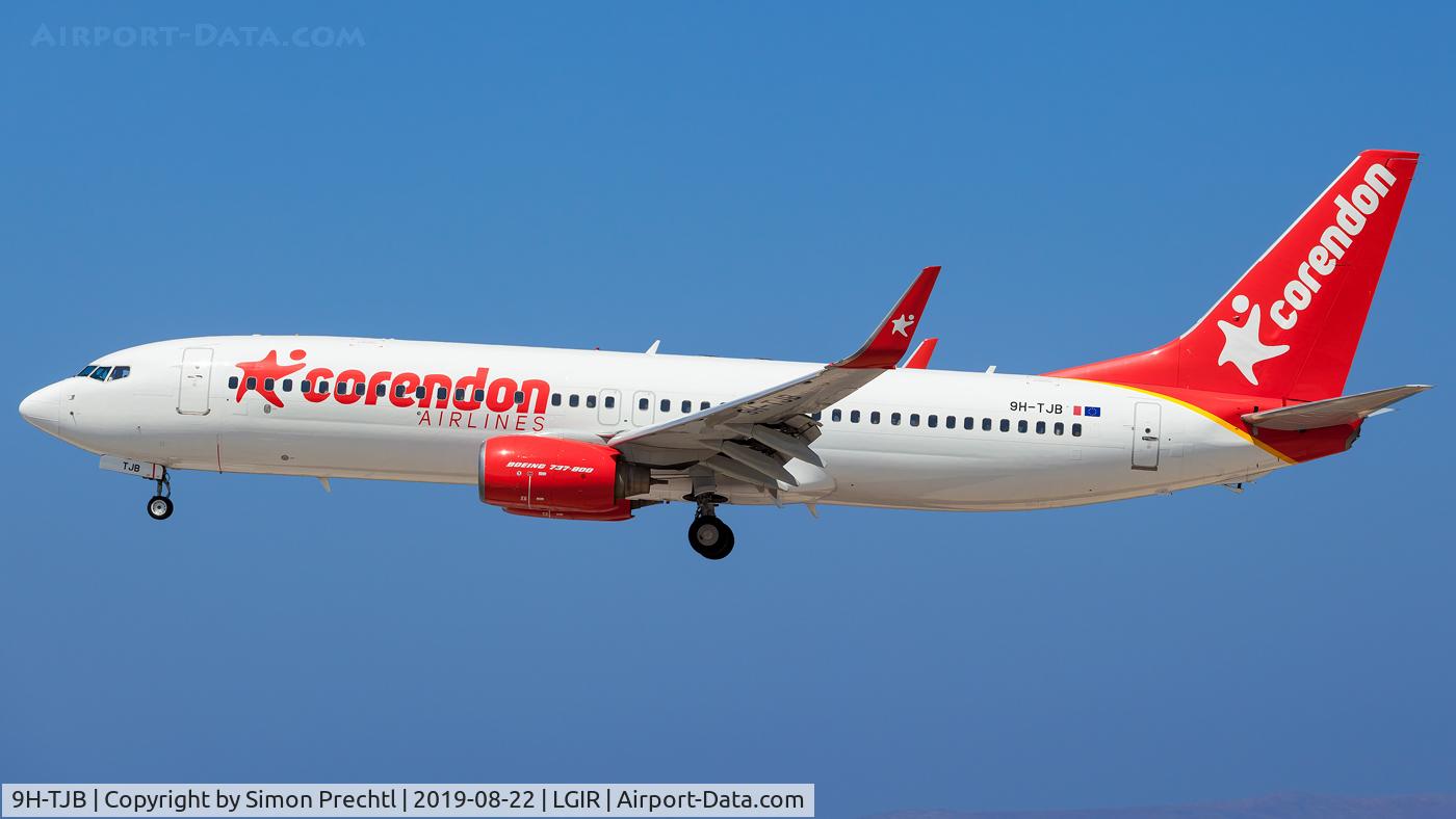 9H-TJB, 2007 Boeing 737-8FH C/N 35093, 9H-TJB @ Heraklion N. Kazantzakis Airport