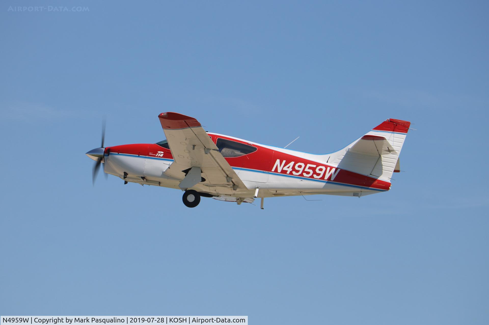 N4959W, 1977 Rockwell International 114 Commander C/N 14279, Rockwell 114
