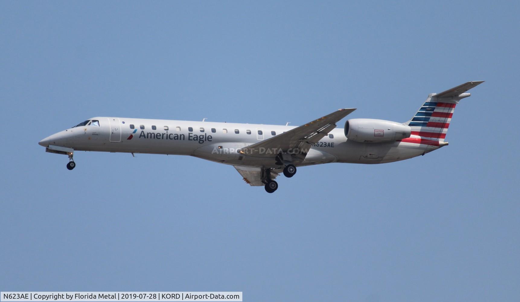 N623AE, 1999 Embraer ERJ-145LR (EMB-145LR) C/N 145109, American Eagle