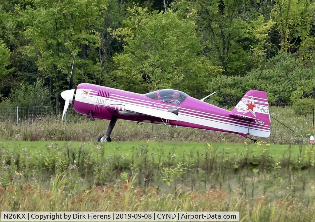 N26KX, 1993 Sukhoi Su-26 C/N 05-07, Preparing for show.