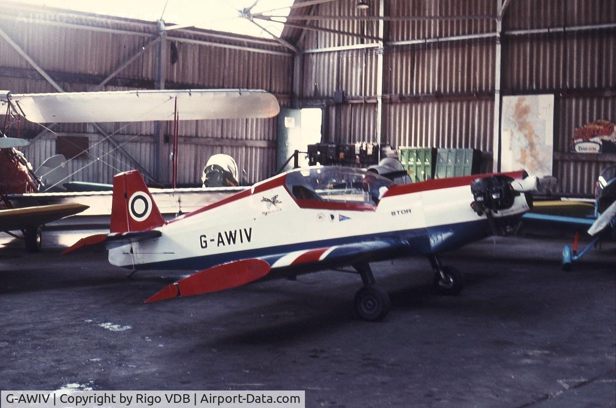 G-AWIV, 1970 Storey Jm TSR 3 C/N 1325, G-AWIV  in early 1970's.  Place & date unknown.