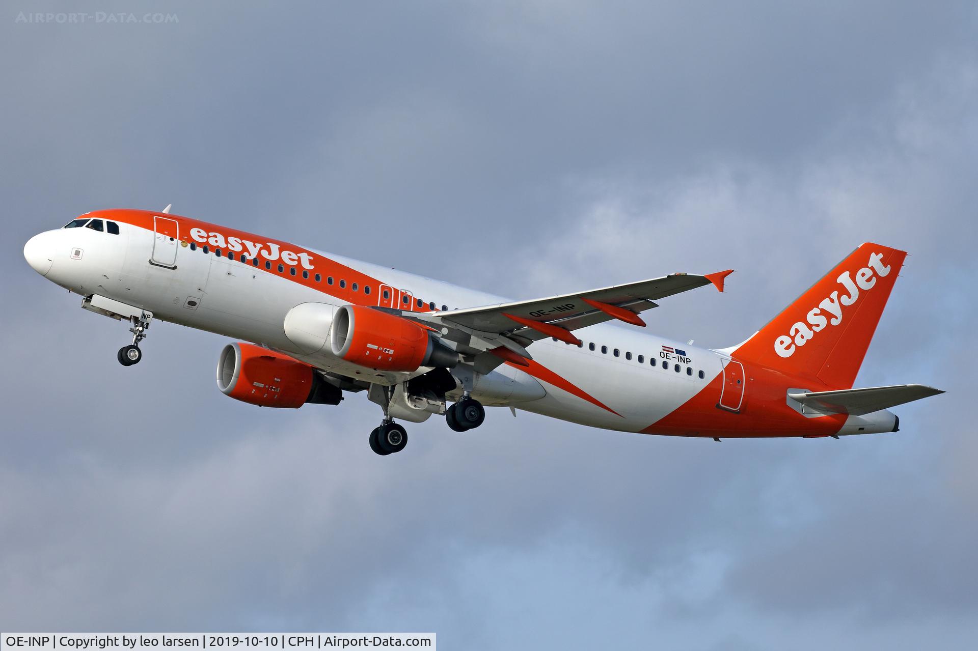OE-INP, 2009 Airbus A320-214 C/N 3913, Copenhagen 10.10.2019