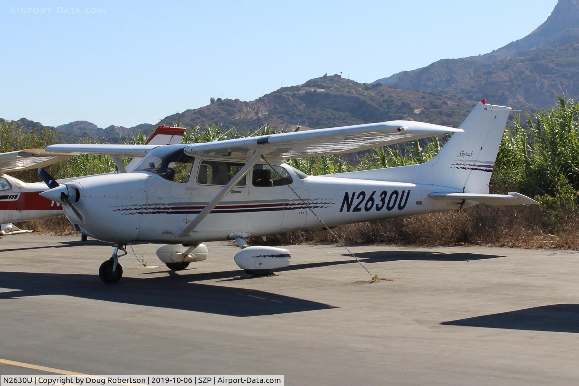N2630U, 1998 Cessna 172R C/N 17280568, 1998 Cessna 172R SKYHAWK, Lycoming IO-360-L2A 160 Hp
