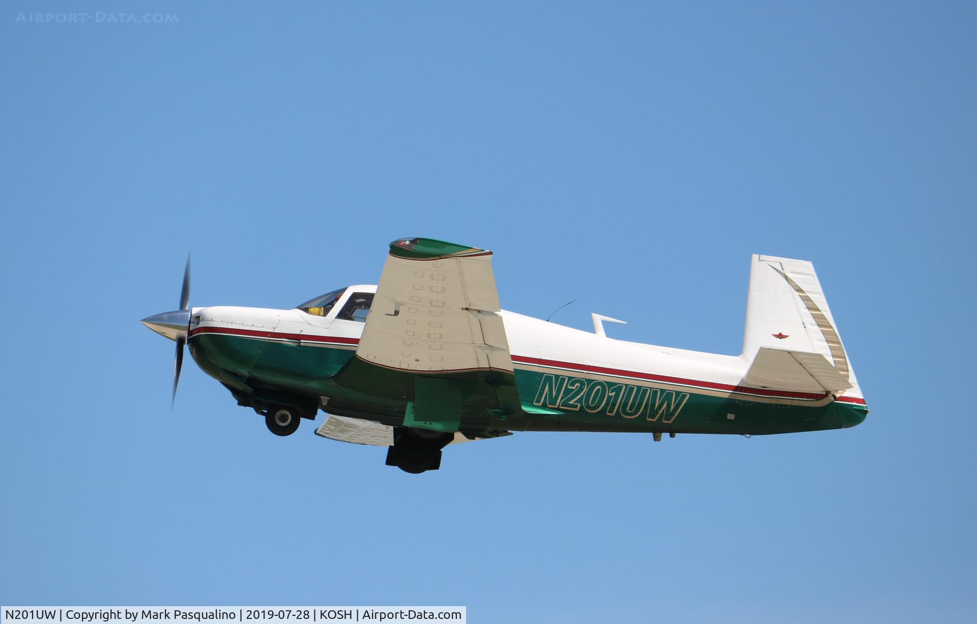 N201UW, 1977 Mooney M20J 201 C/N 24-0390, Mooney M20J
