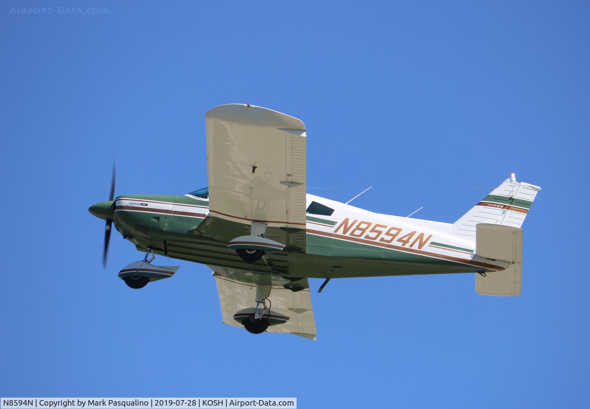 N8594N, 1971 Piper PA-28-180 C/N 28-7105144, Piper PA-28-180