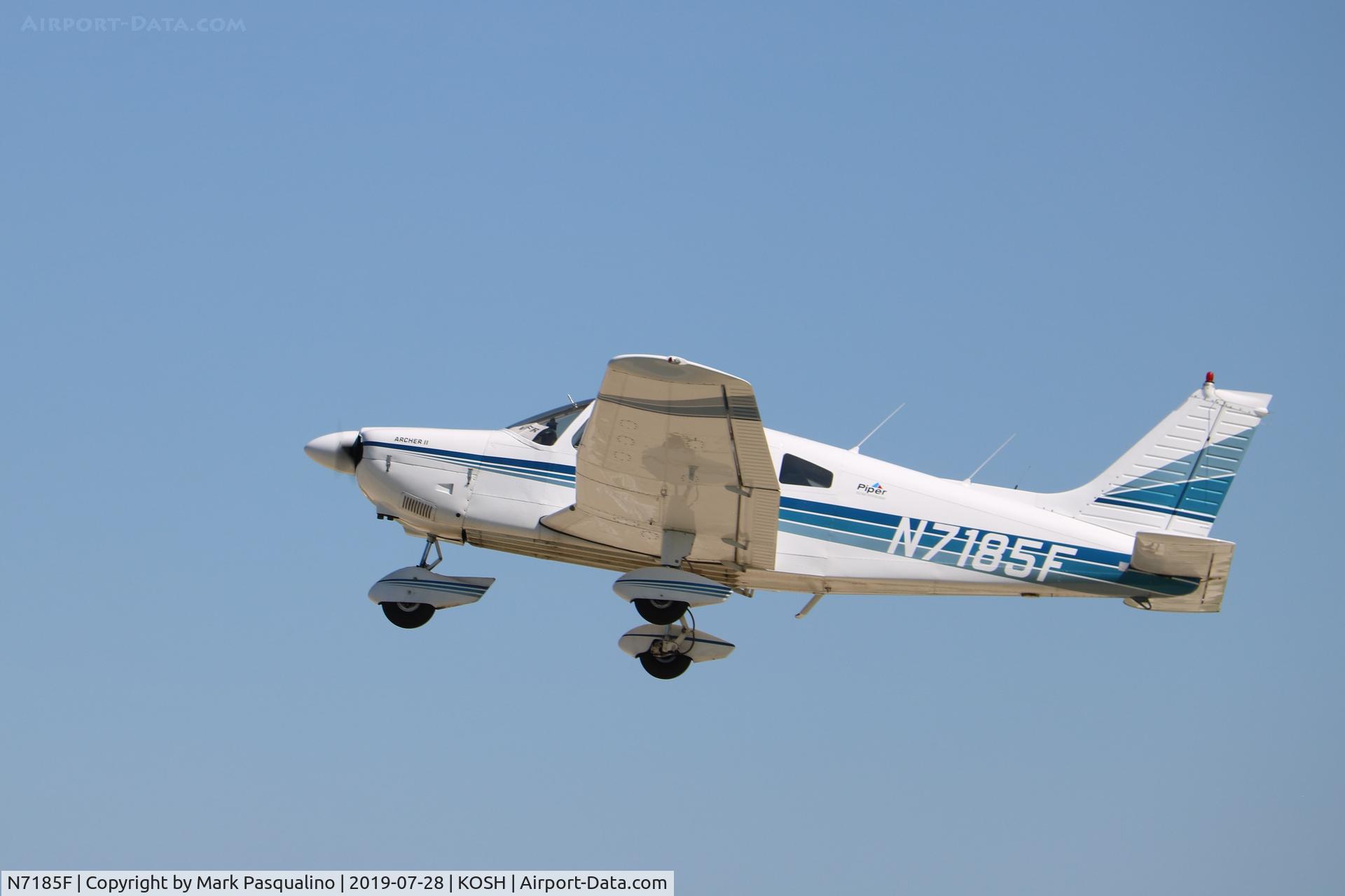 N7185F, 1976 Piper PA-28-181 Archer C/N 28-7790186, Piper PA-28-181