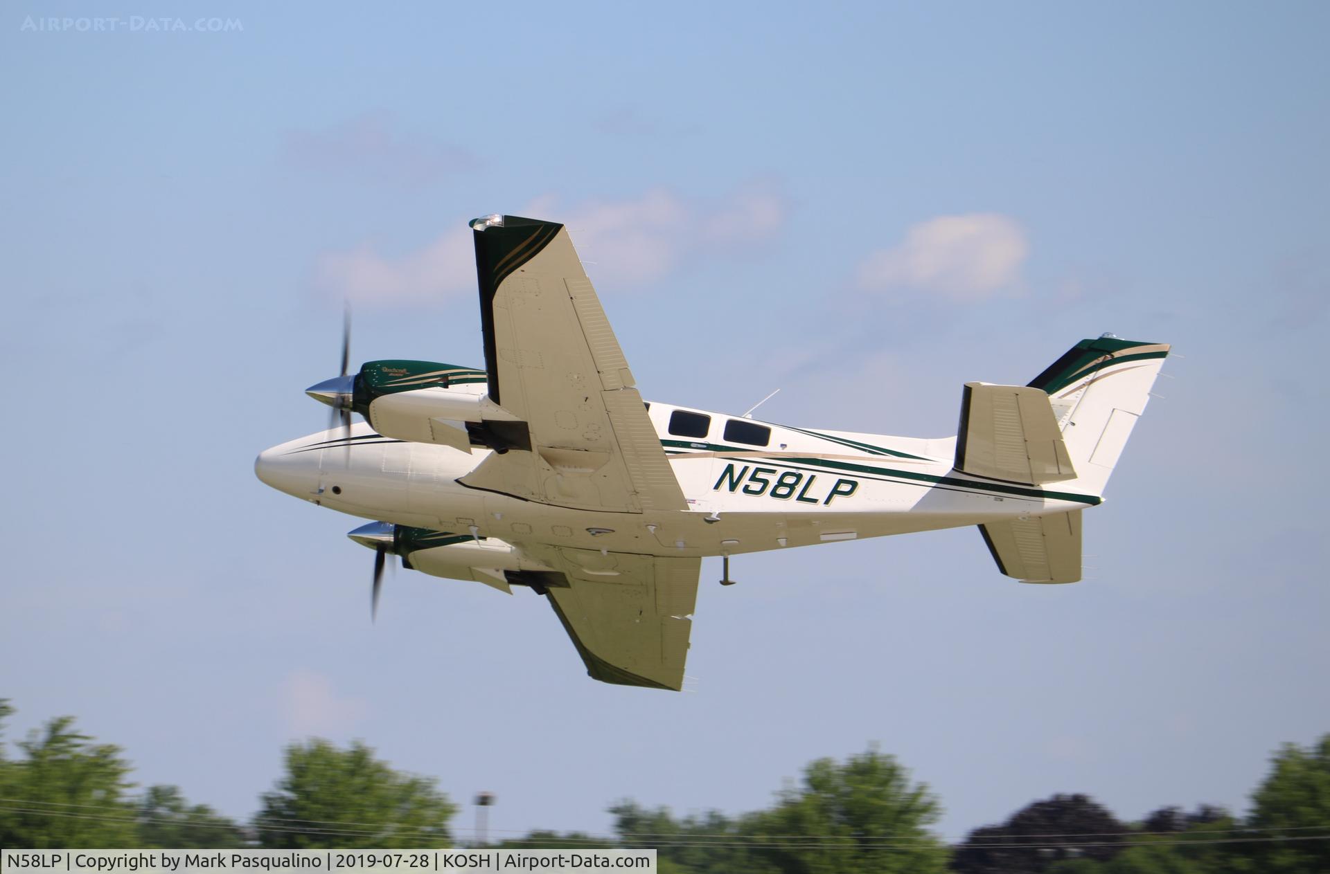 N58LP, 1985 Beech 58P Baron C/N TJ-481, Beech 58P