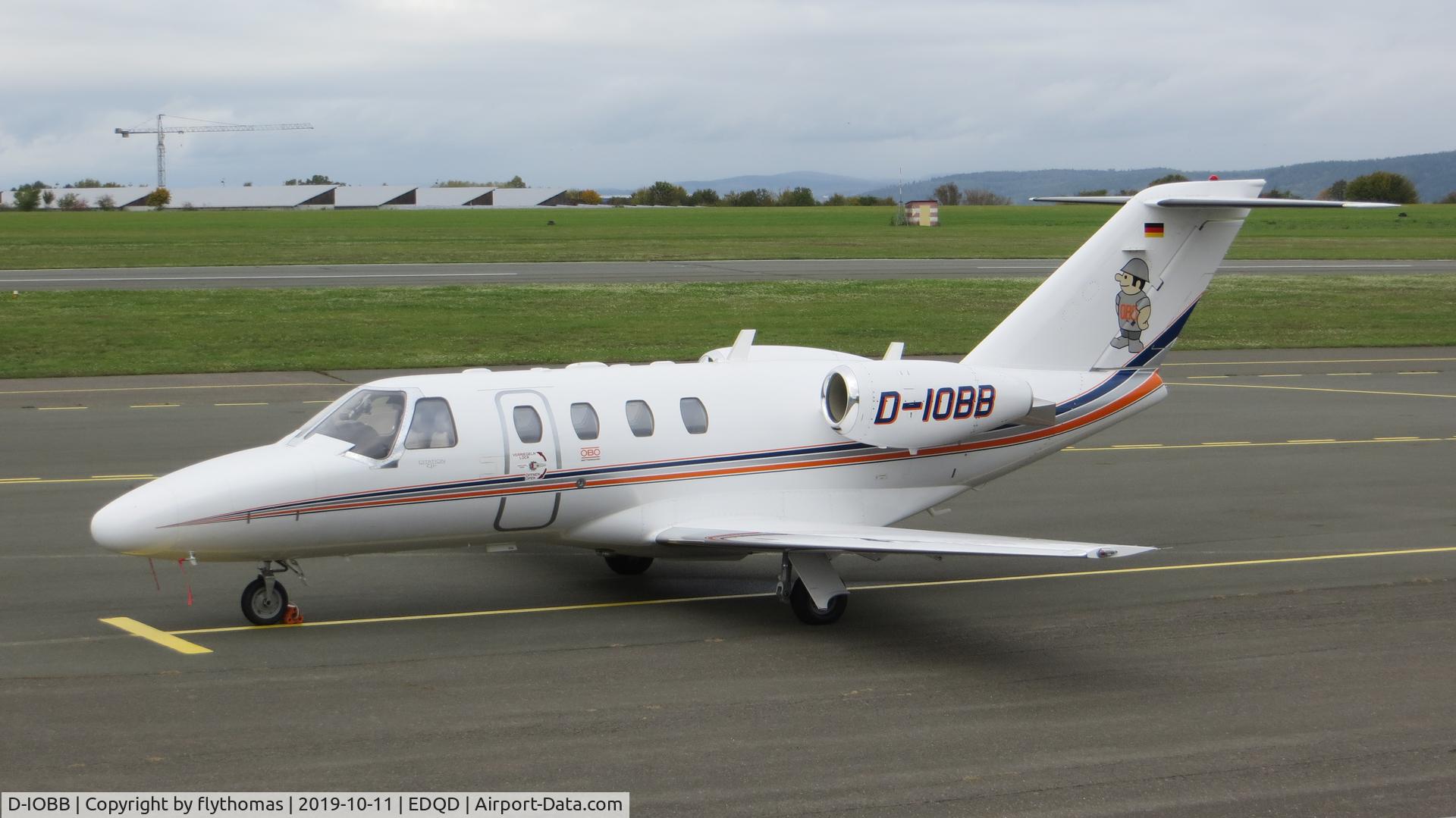 D-IOBB, 2007 Cessna 525 CitationJet CJ1+ C/N 525-0665, D-IOBB Bayreuth Airport