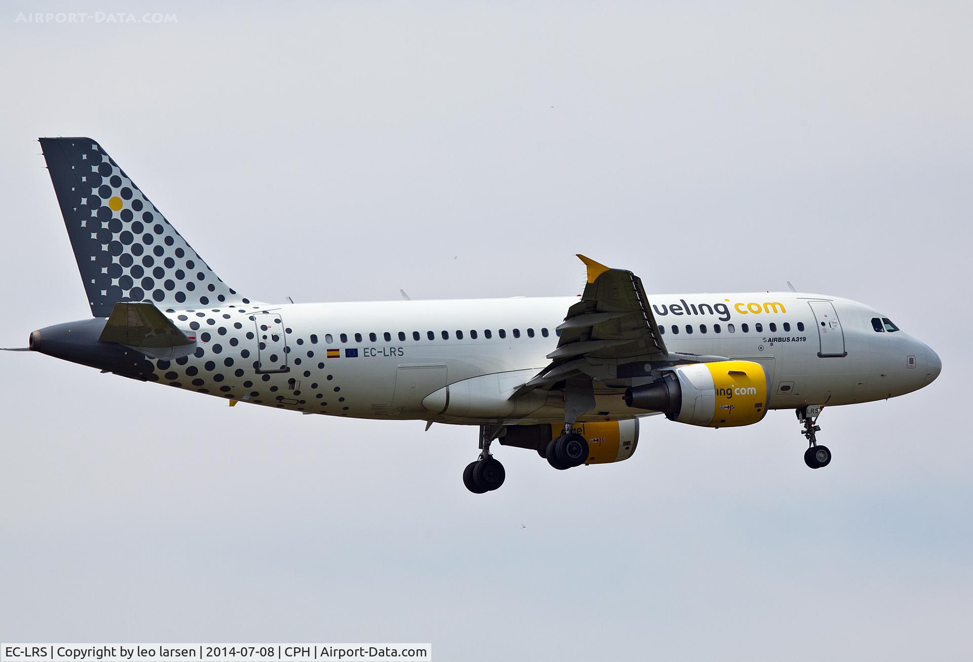 EC-LRS, 2008 Airbus A319-112 C/N 3704, Copenhagen 8.7.2014