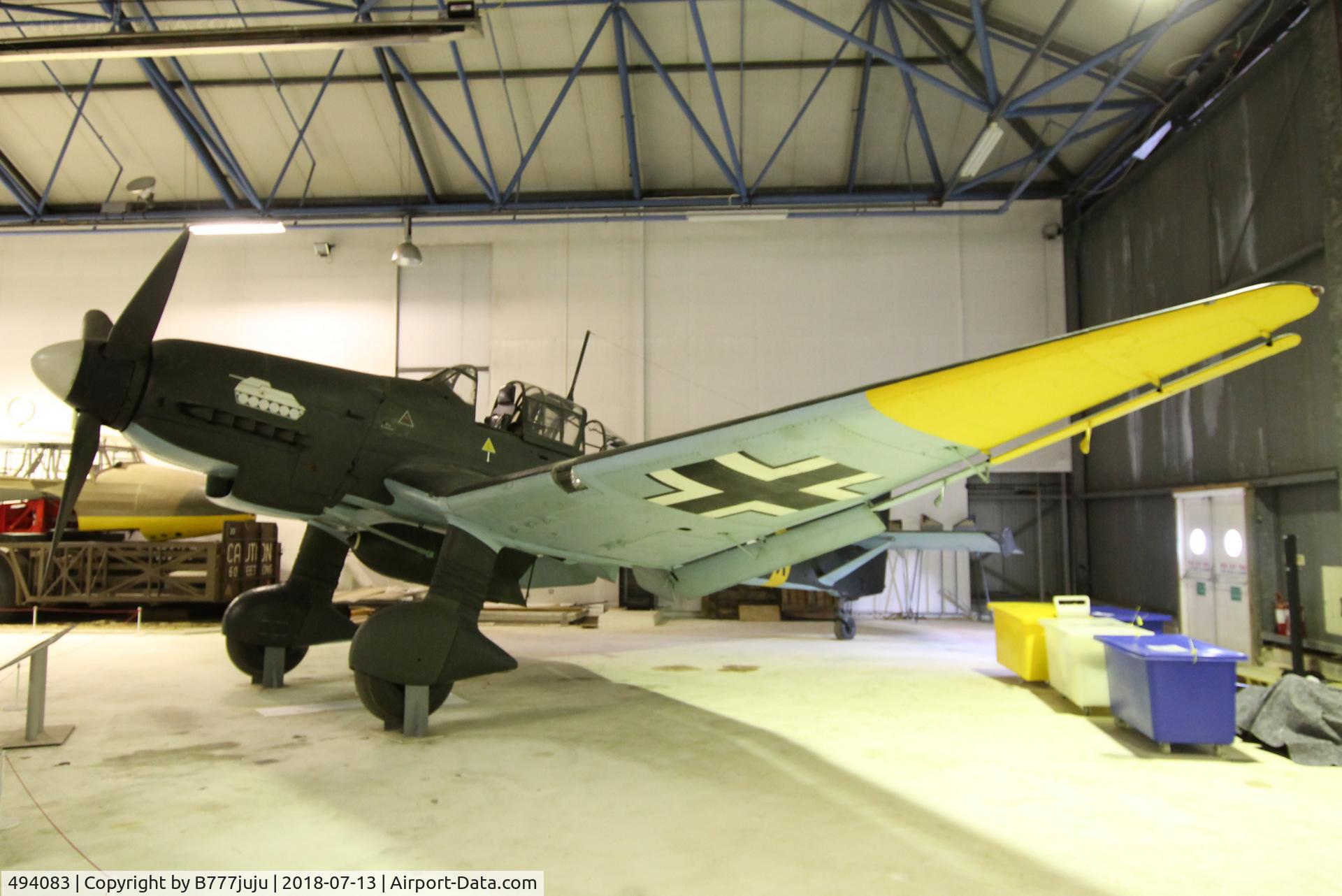 494083, 1941 Junkers Ju-87D Stuka C/N Not found 494083, new exibition hall