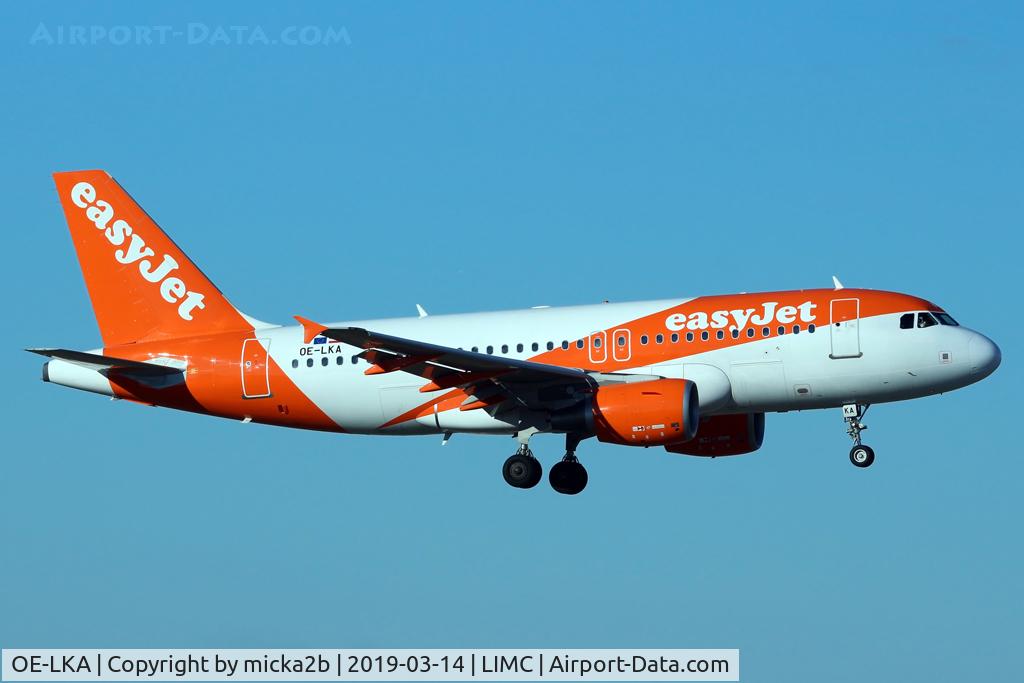 OE-LKA, 2011 Airbus A319-111 C/N 4693, Landing