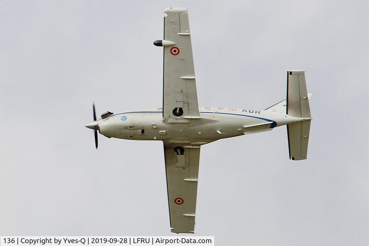 136, 2008 Socata TBM-700B C/N 136, Socata TBM-700B, On display, Morlaix-Ploujean airport (LFRU-MXN) Air show 2019