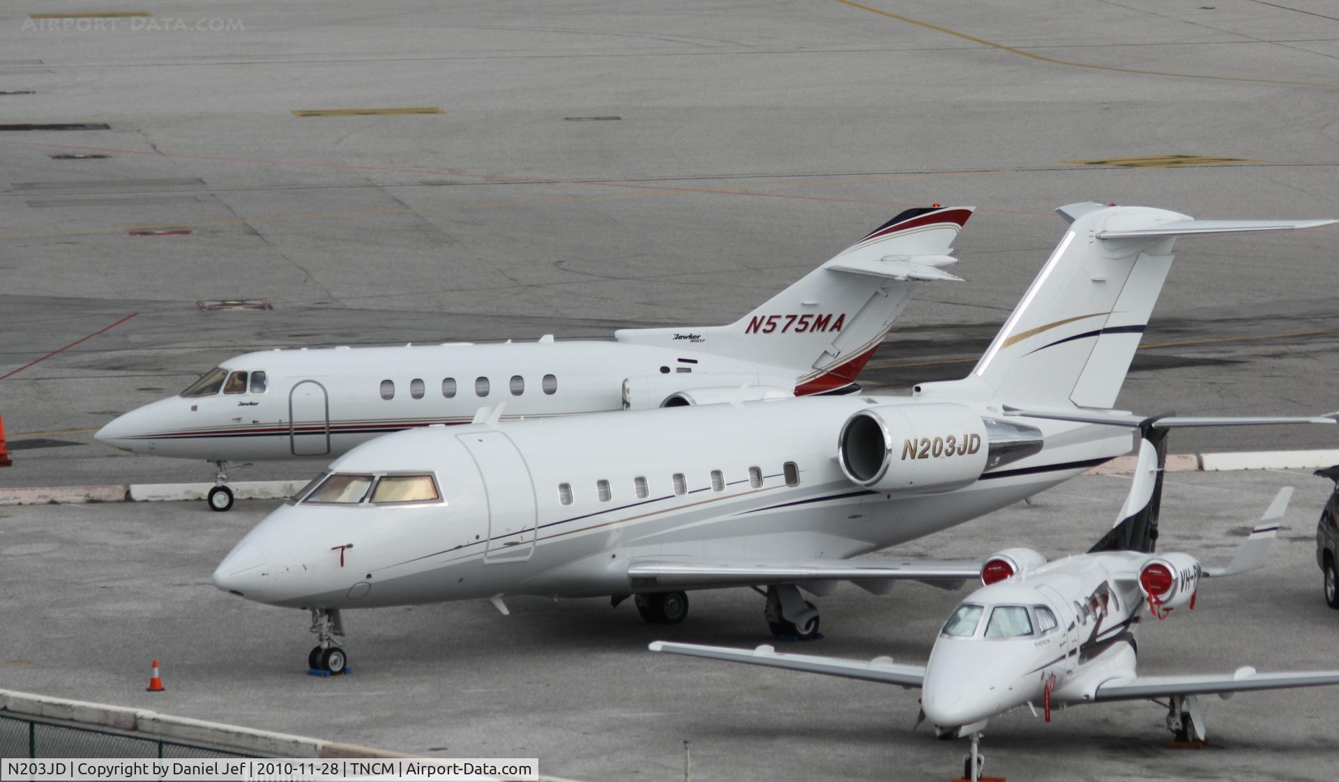 N203JD, 1991 Canadair Challenger 601-3A (CL-600-2B16) C/N 5099, a next look at the B3 parking