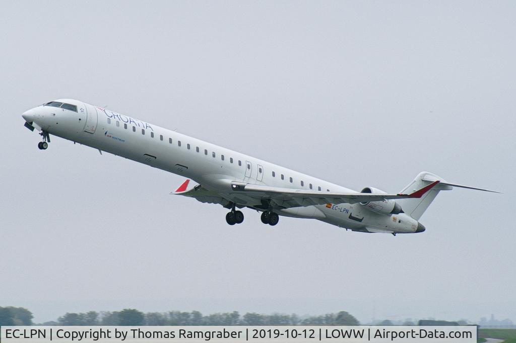 EC-LPN, 2012 Bombardier CRJ-1000ER NG (CL-600-2E25) C/N 19022, Croatia Airlines (Air Nostrum) Canadair Regionaljet 1000