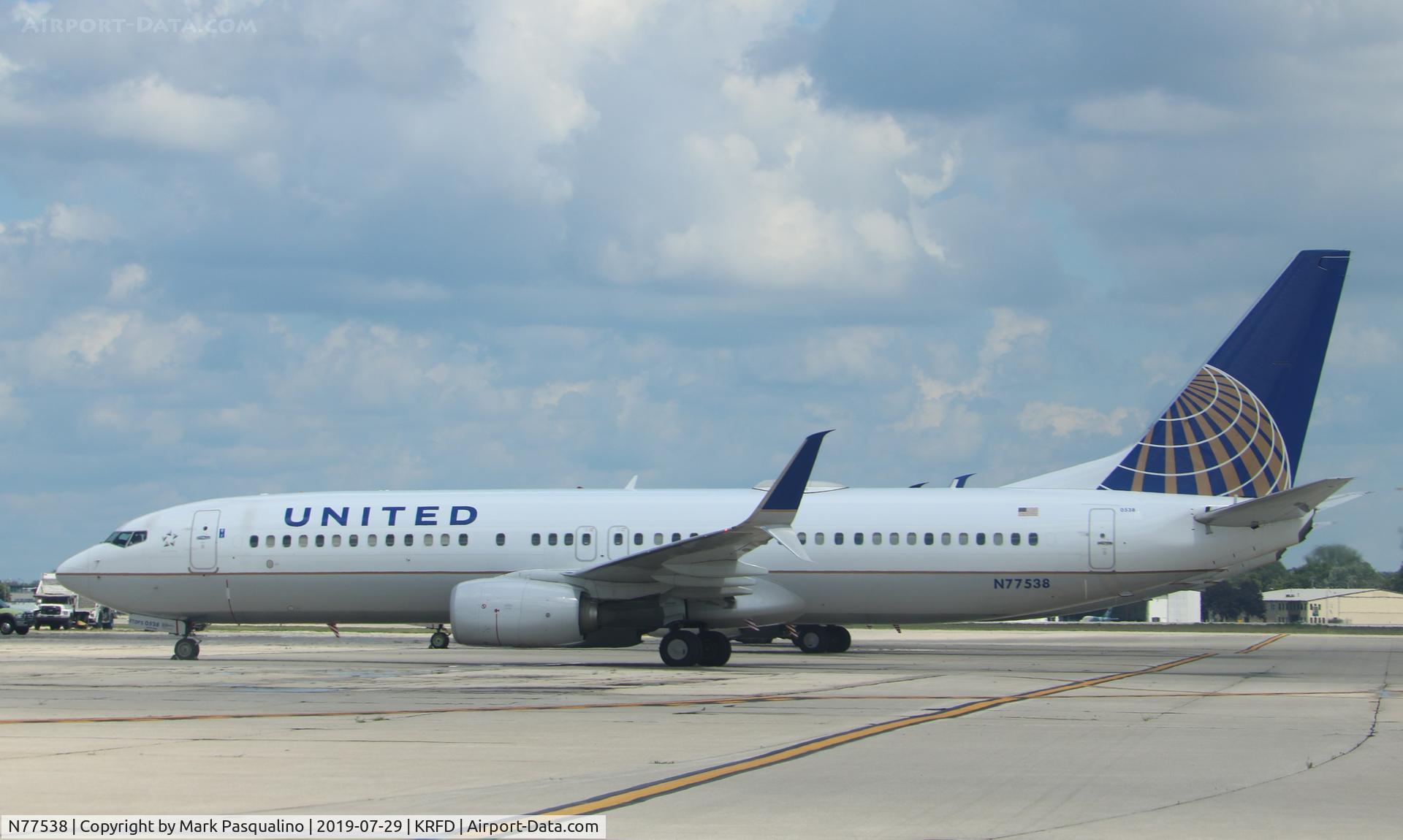 N77538, 2016 Boeing 737-824 C/N 63694, Boeing 737-824