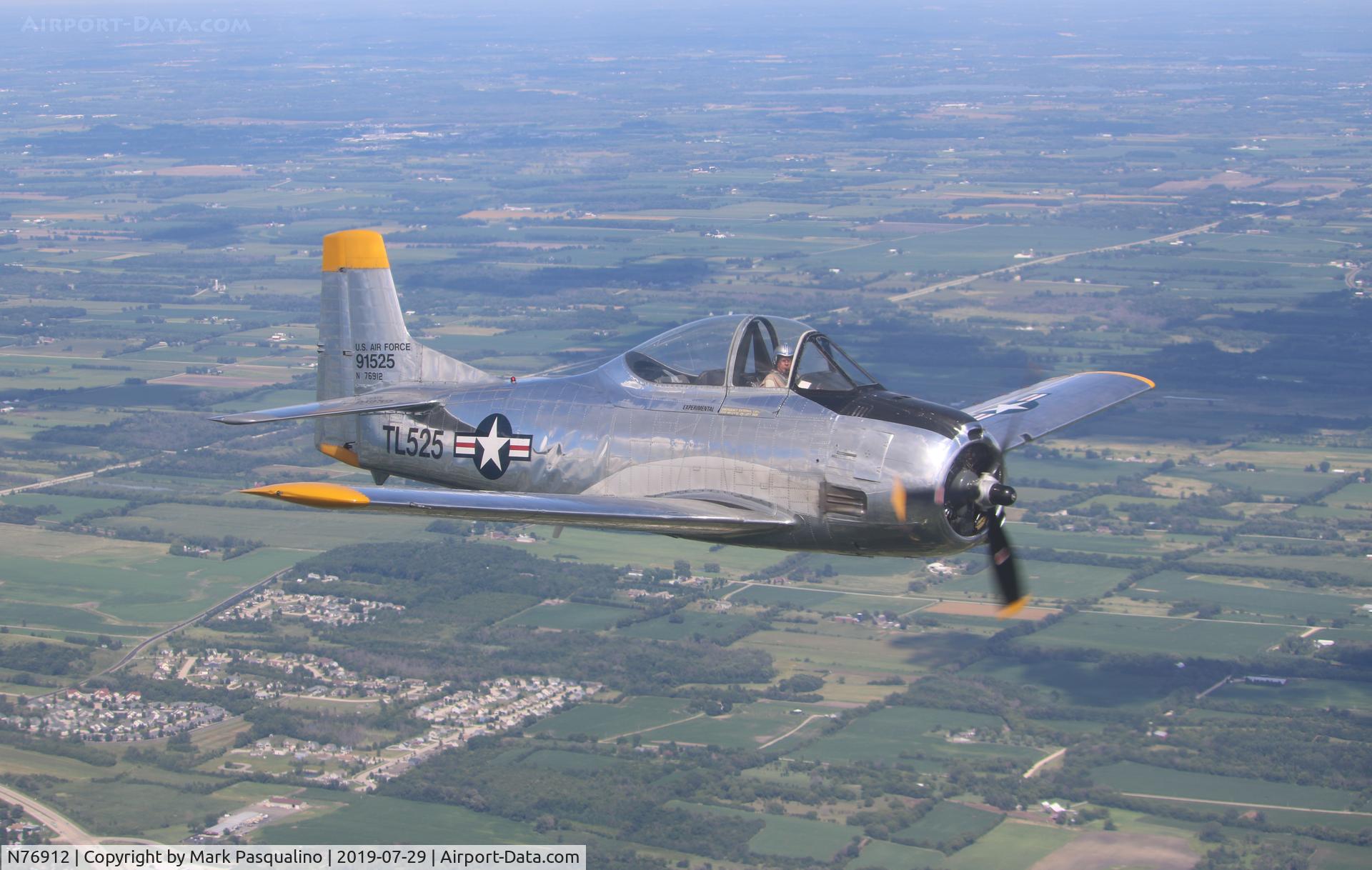N76912, 1949 North American T-28A Trojan C/N 159-37, North American T-28A