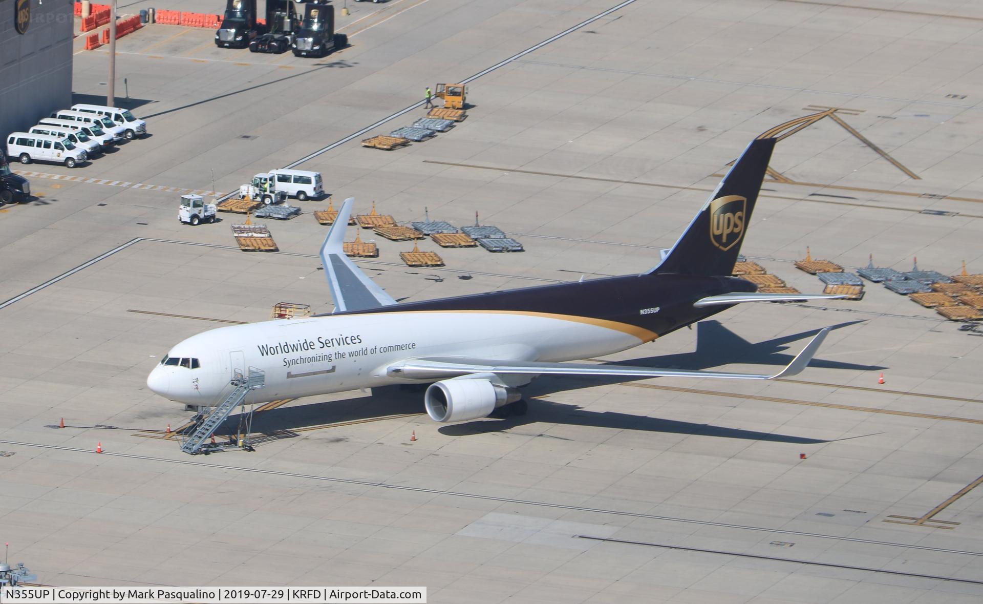 N355UP, 2013 Boeing 767-34AF C/N 37863, Boeing 767-34AF