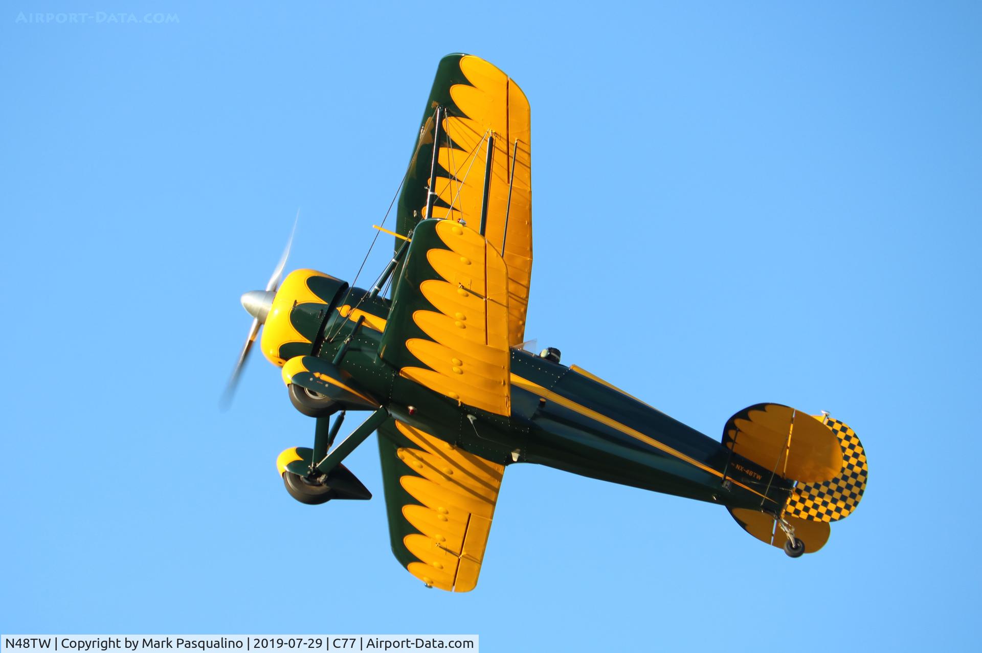 N48TW, 2003 WACO Taperwing T-10 Replica C/N 2501, WACO Taperwing T-10 Replica