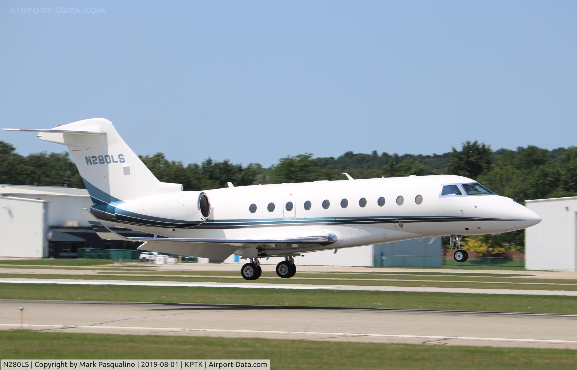 N280LS, 2014 Israel Aircraft Industries Gulfstream G280 C/N 2001, Gulfstream G280