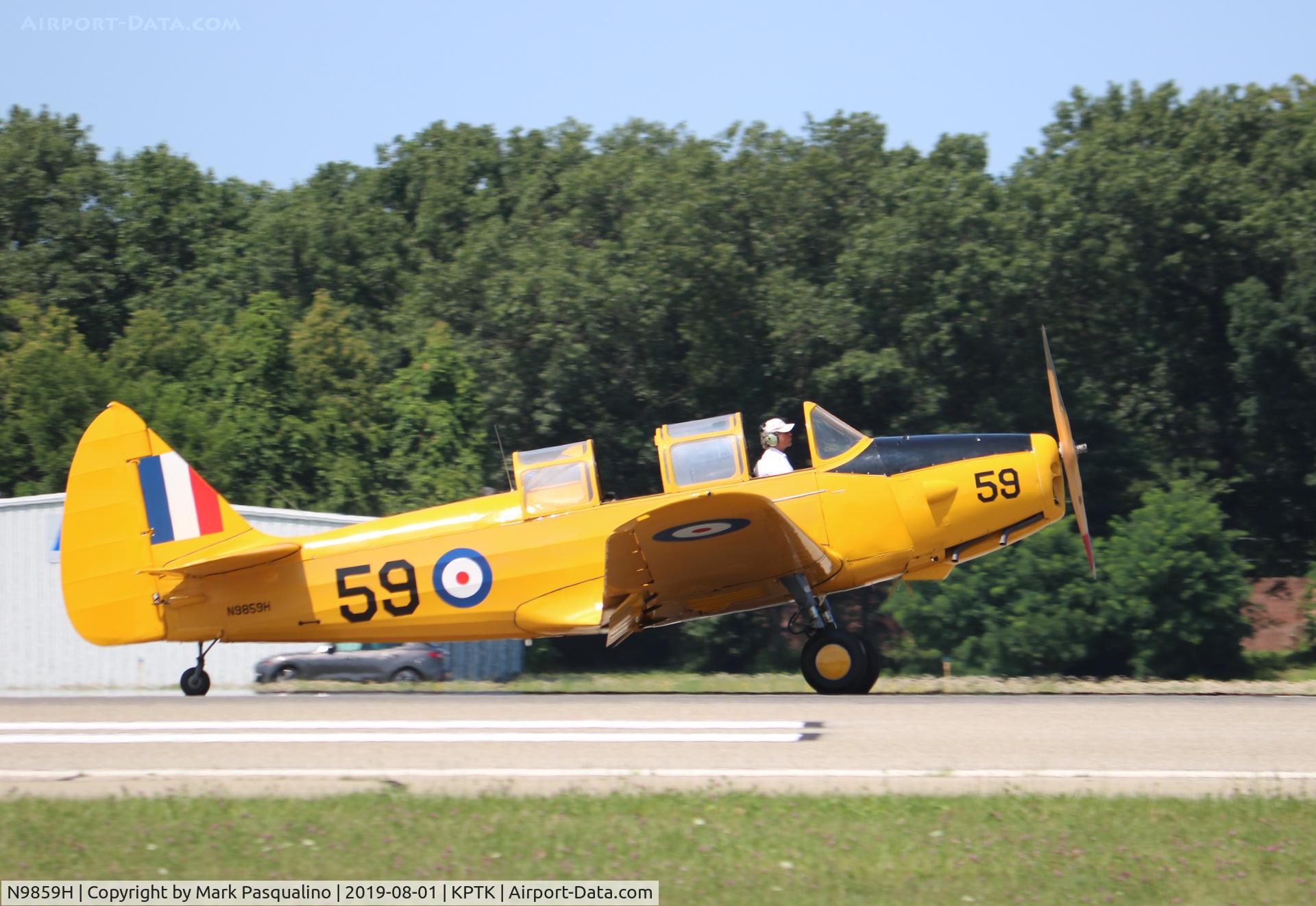 N9859H, Fairchild M-62A-3 Cornell II C/N T43-4446, Fairchild PT-26A