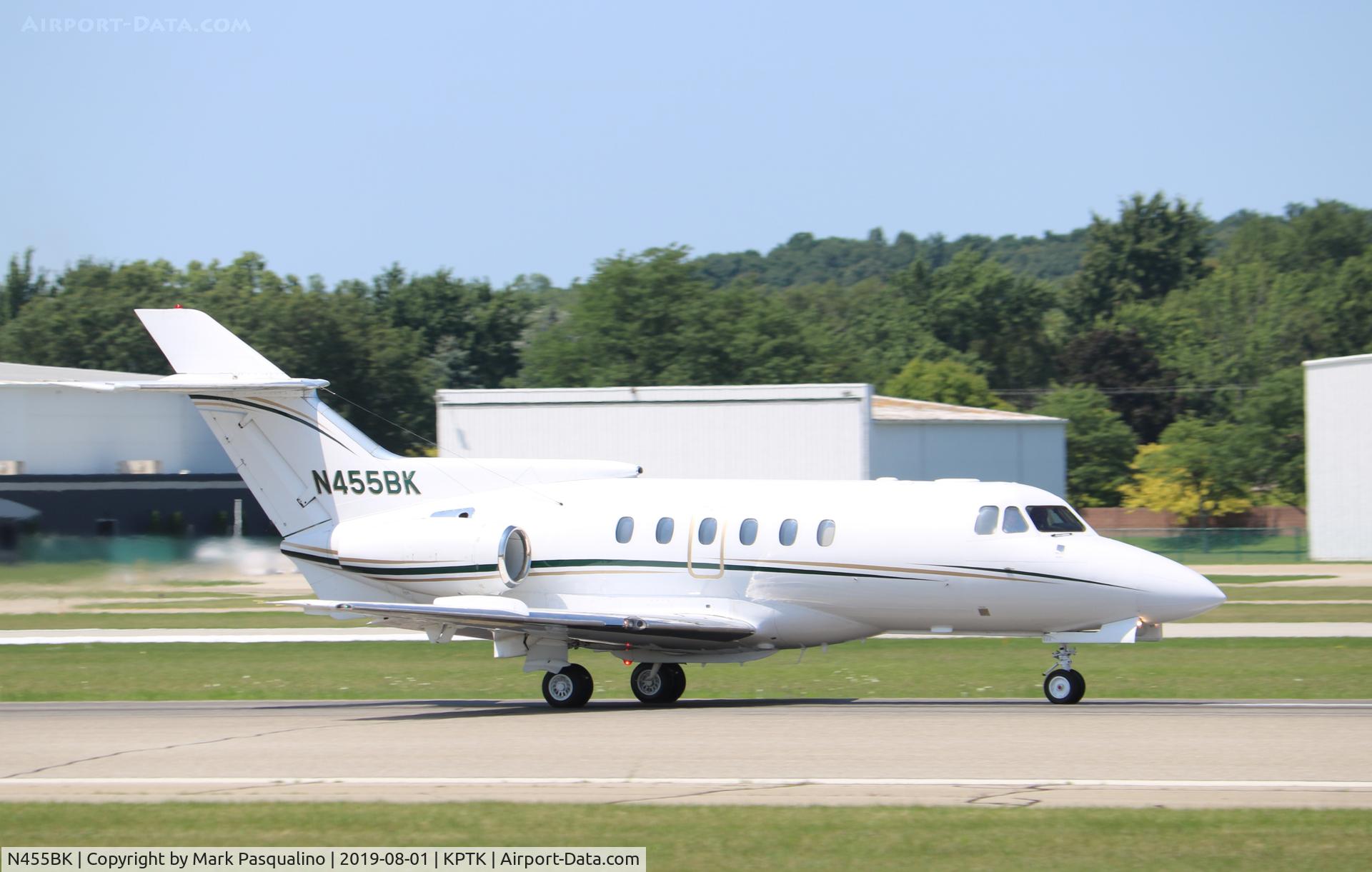 N455BK, Hawker Siddeley HS.125 Series 700A C/N 257078, Hawker 700A