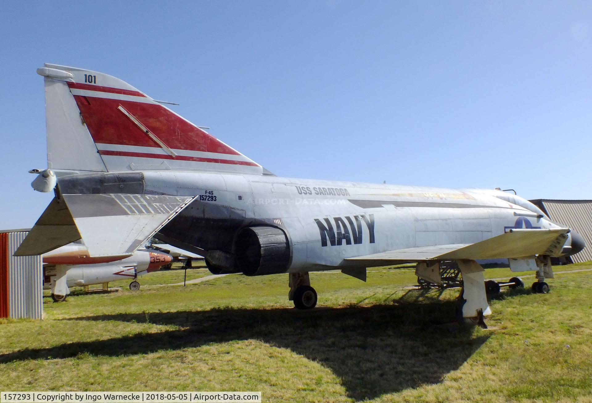 157293, McDonnell F-4S Phantom II C/N 3907, McDonnell Douglas F-4S Phantom II at the Texas Air Museum Caprock Chapter, Slaton TX