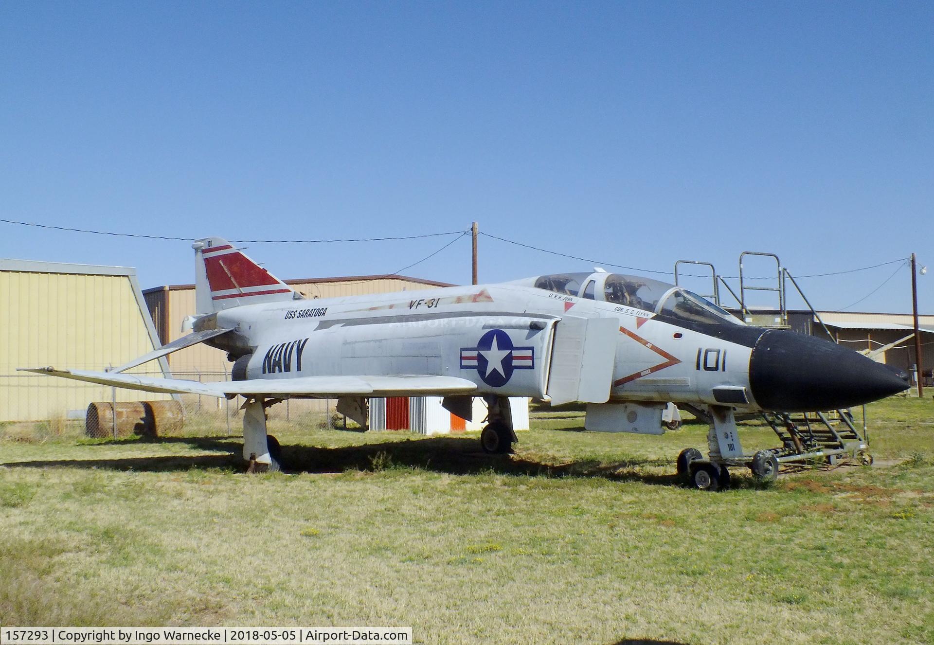 157293, McDonnell F-4S Phantom II C/N 3907, McDonnell Douglas F-4S Phantom II at the Texas Air Museum Caprock Chapter, Slaton TX