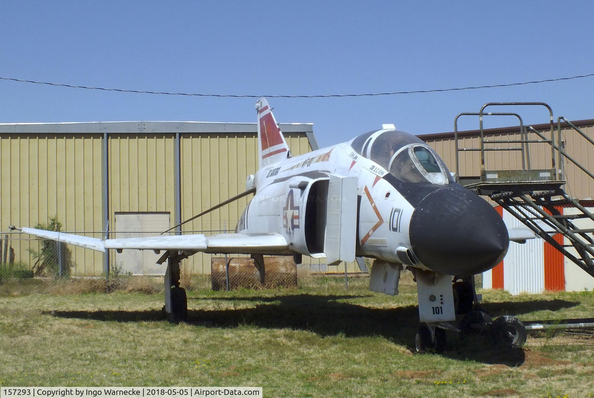 157293, McDonnell F-4S Phantom II C/N 3907, McDonnell Douglas F-4S Phantom II at the Texas Air Museum Caprock Chapter, Slaton TX