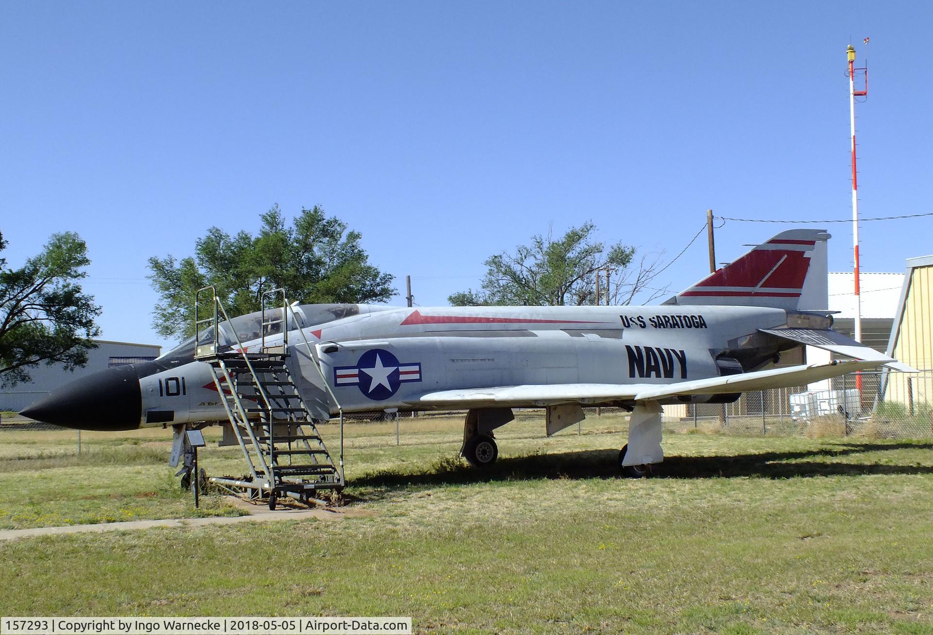 157293, McDonnell F-4S Phantom II C/N 3907, McDonnell Douglas F-4S Phantom II at the Texas Air Museum Caprock Chapter, Slaton TX