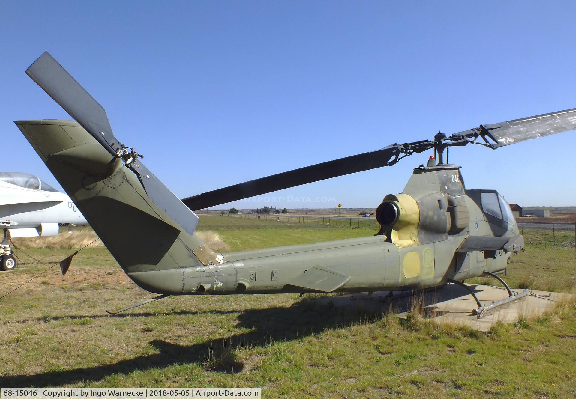 68-15046, 1968 Bell AH-1F Cobra C/N 20580, Bell AH-1F Cobra at the Texas Air Museum Caprock Chapter, Slaton TX